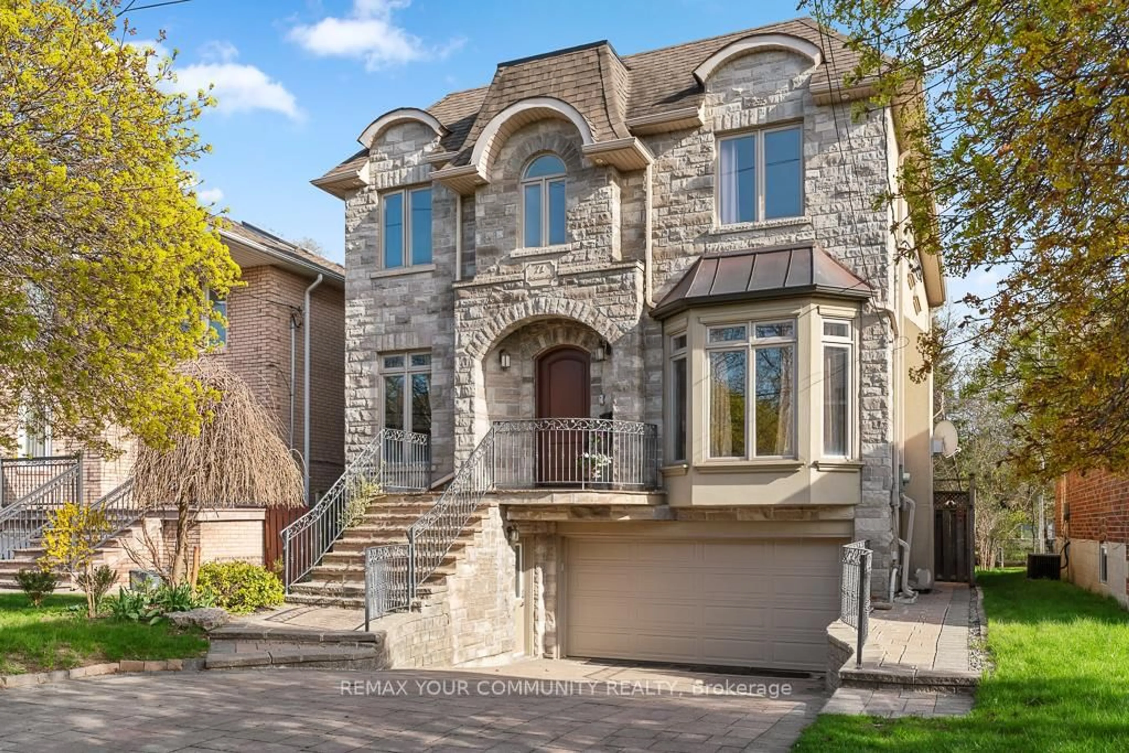 Home with brick exterior material, street for 71 Newton Dr, Toronto Ontario M2M 2M8