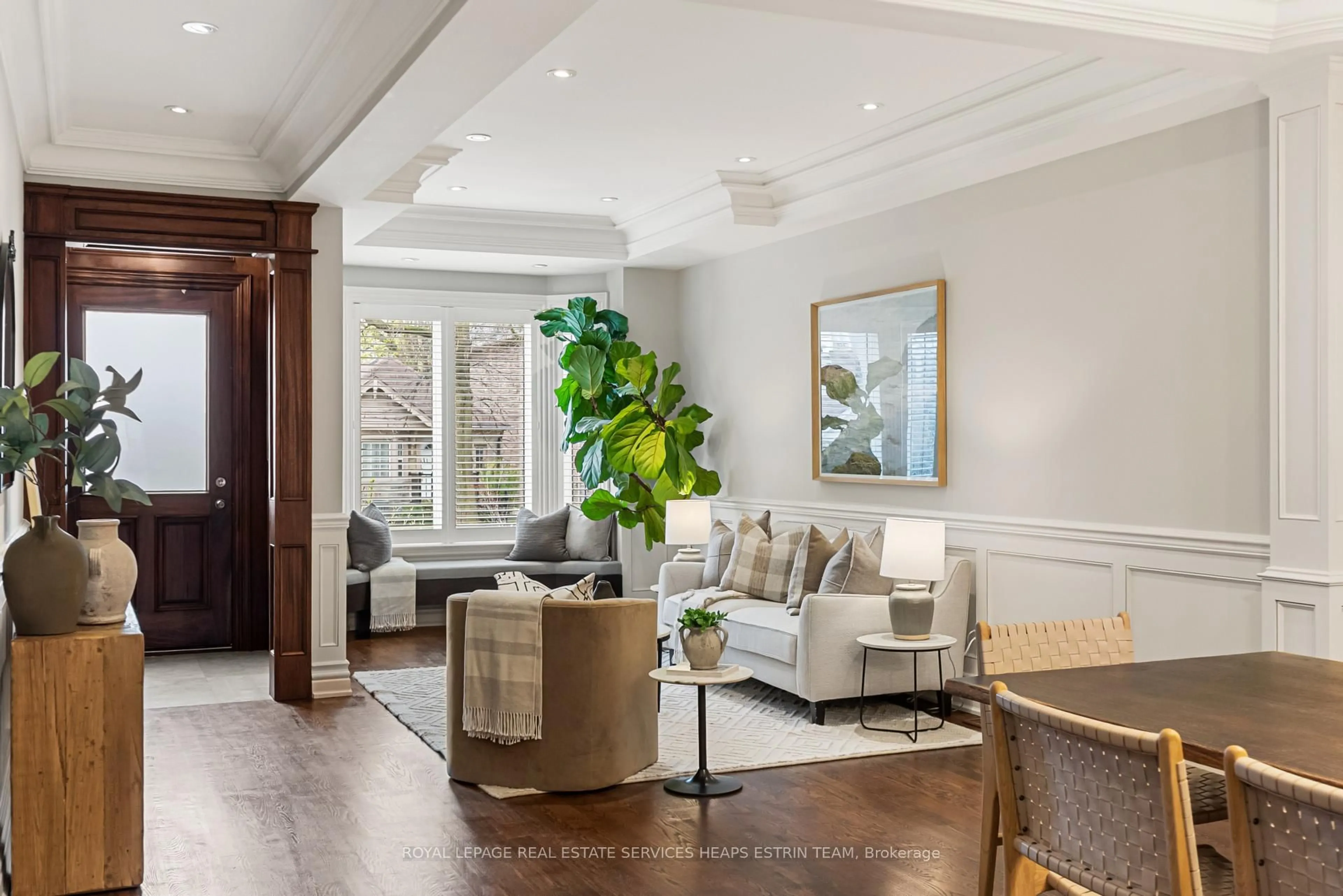 Living room with furniture, unknown for 82 Vanderhoof Ave, Toronto Ontario M4G 2H4