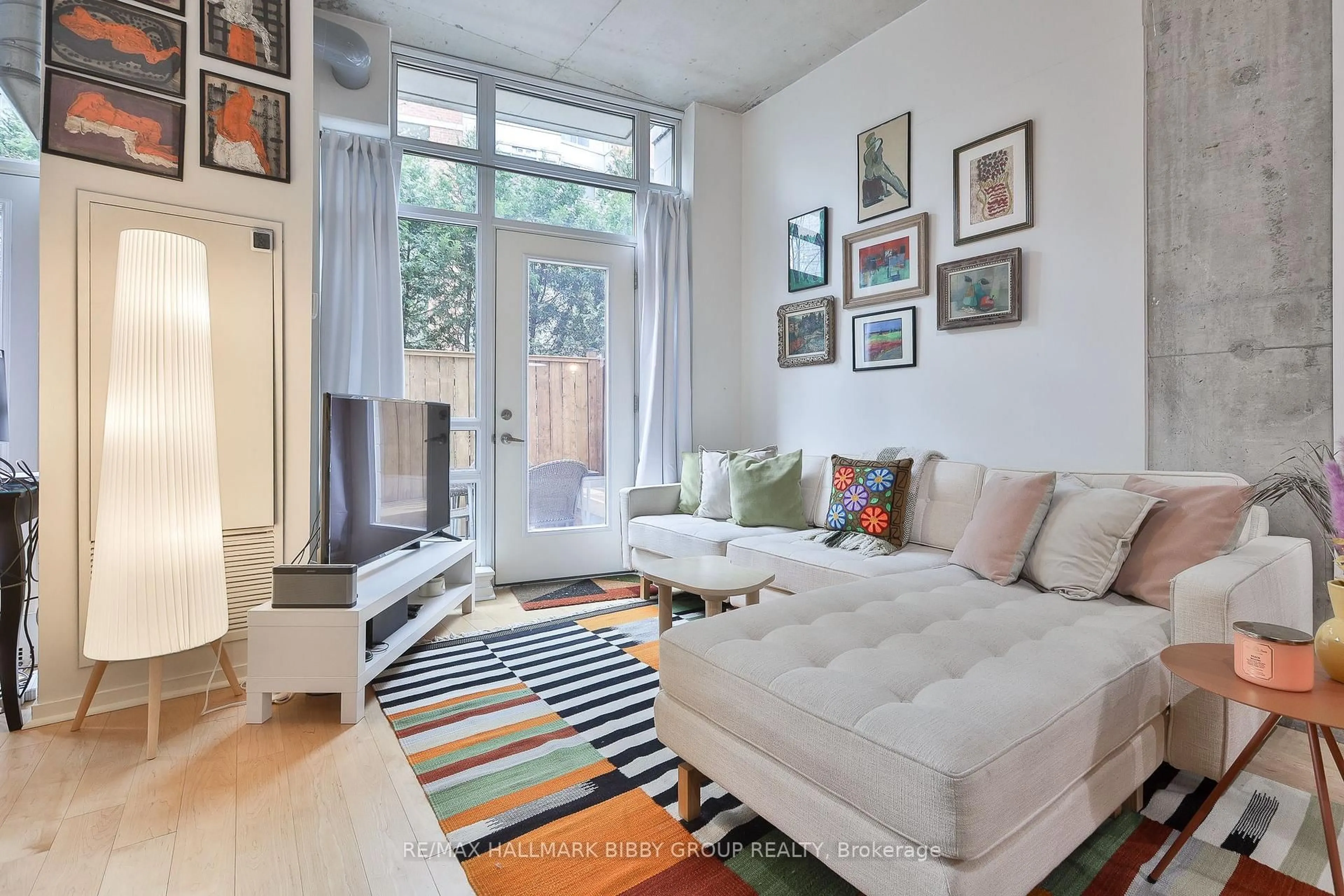 Living room with furniture, unknown for 150 Sudbury St #104, Toronto Ontario M6J 3S8