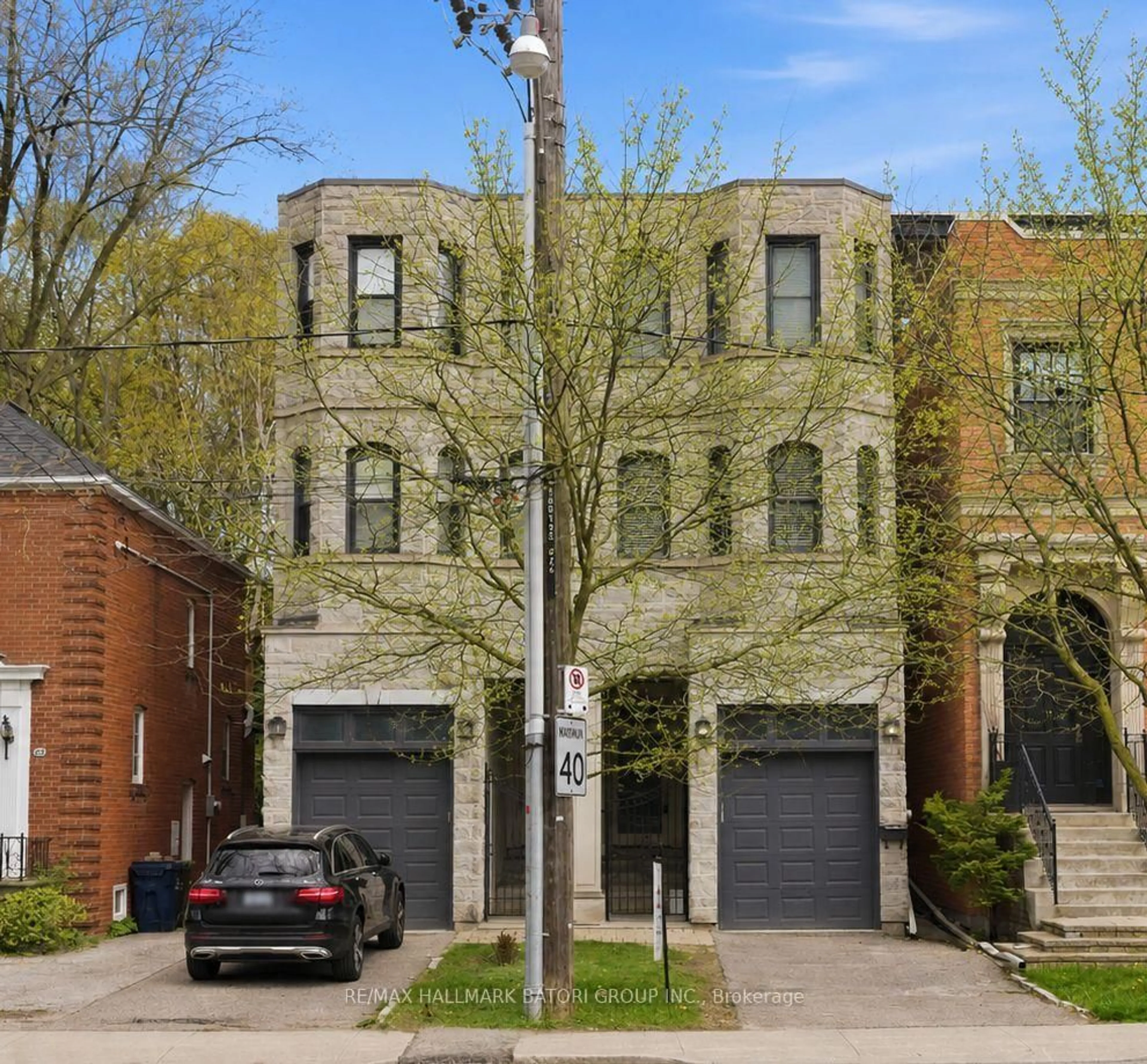 Home with brick exterior material, street for 24A Oxton Ave, Toronto Ontario M5P 1L9