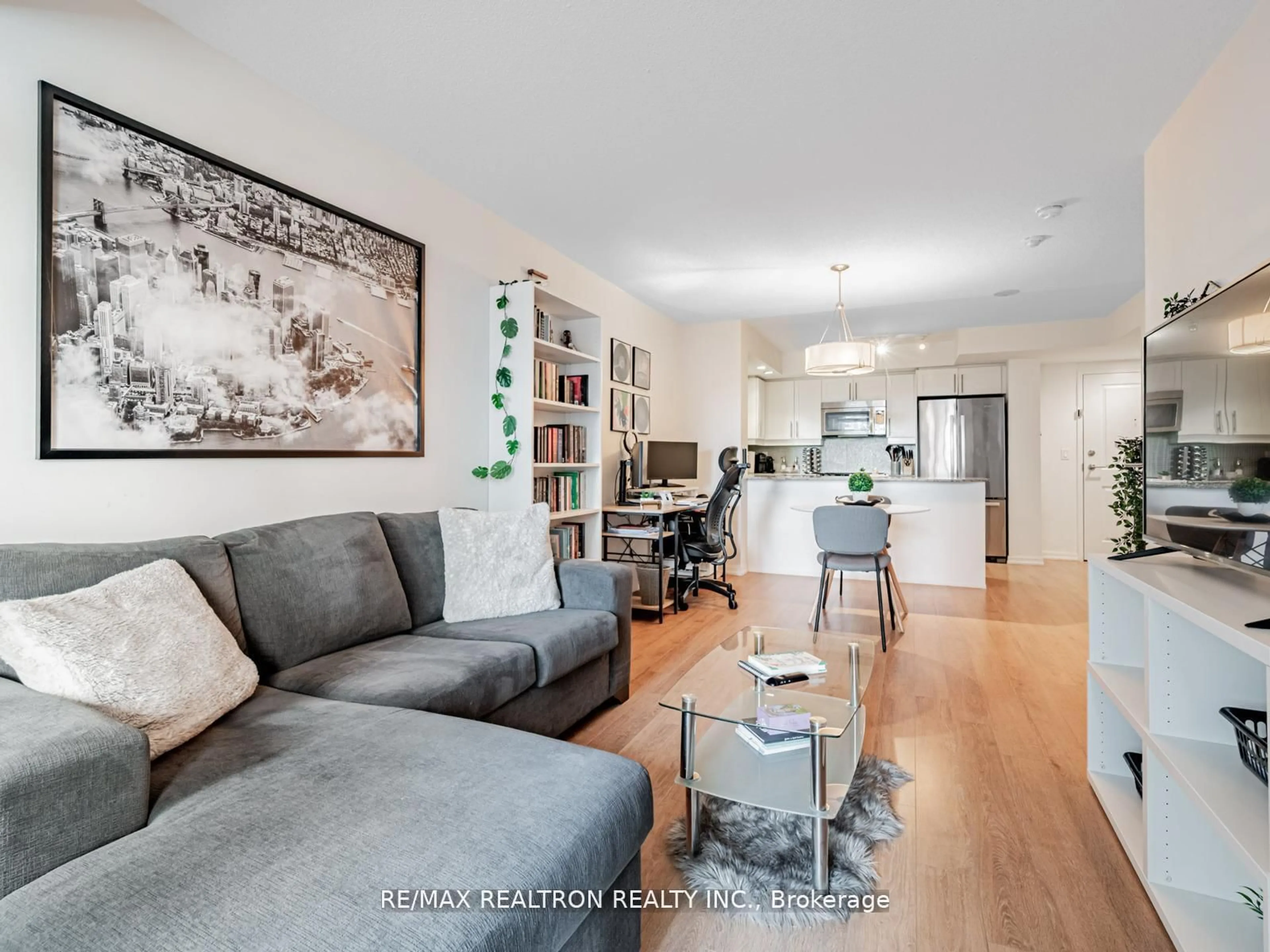 Living room with furniture, unknown for 85 East Liberty St #716, Toronto Ontario M6K 3R4