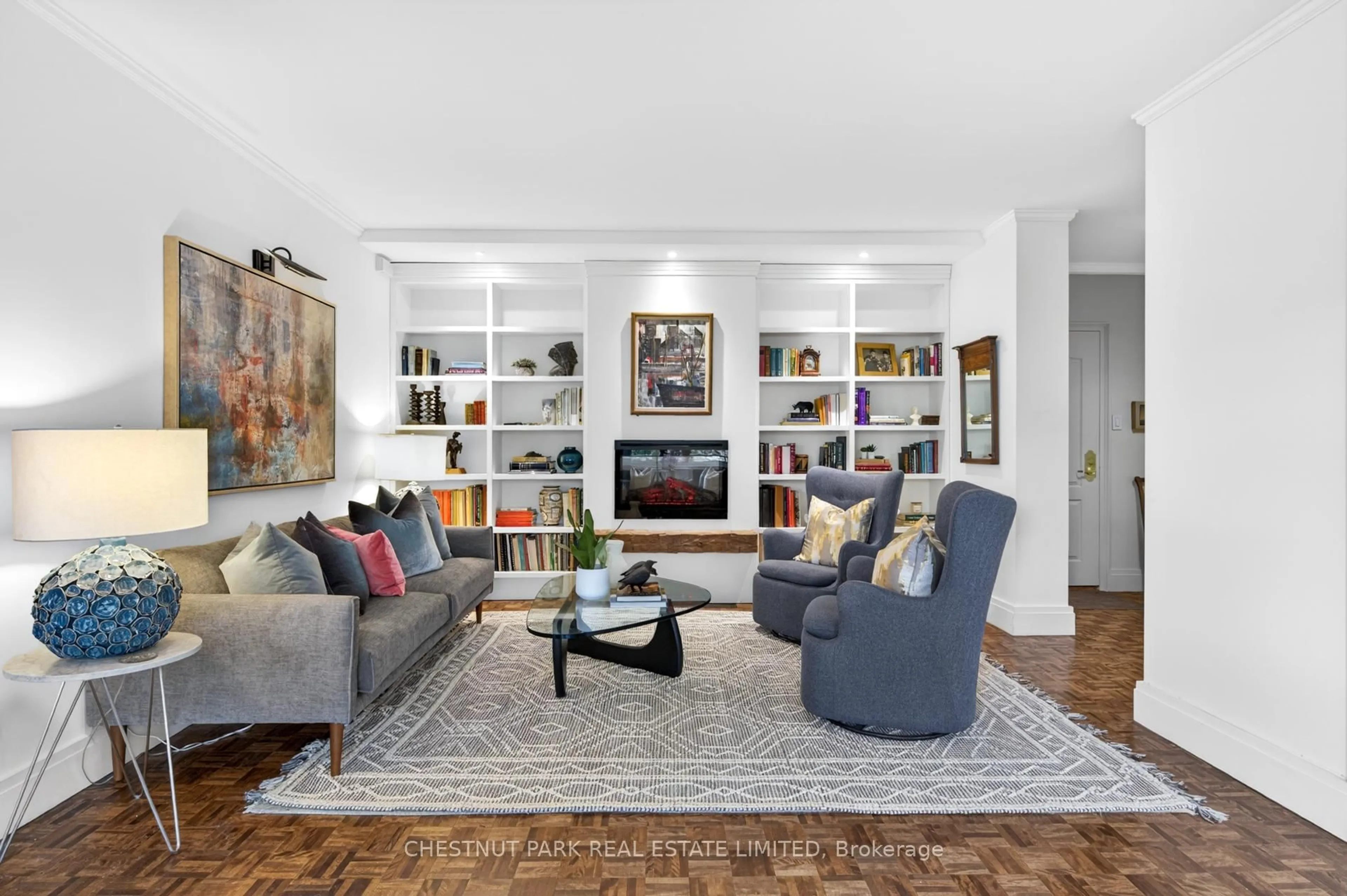 Living room with furniture, unknown for 21 Dale Ave #433, Toronto Ontario M4W 1K3