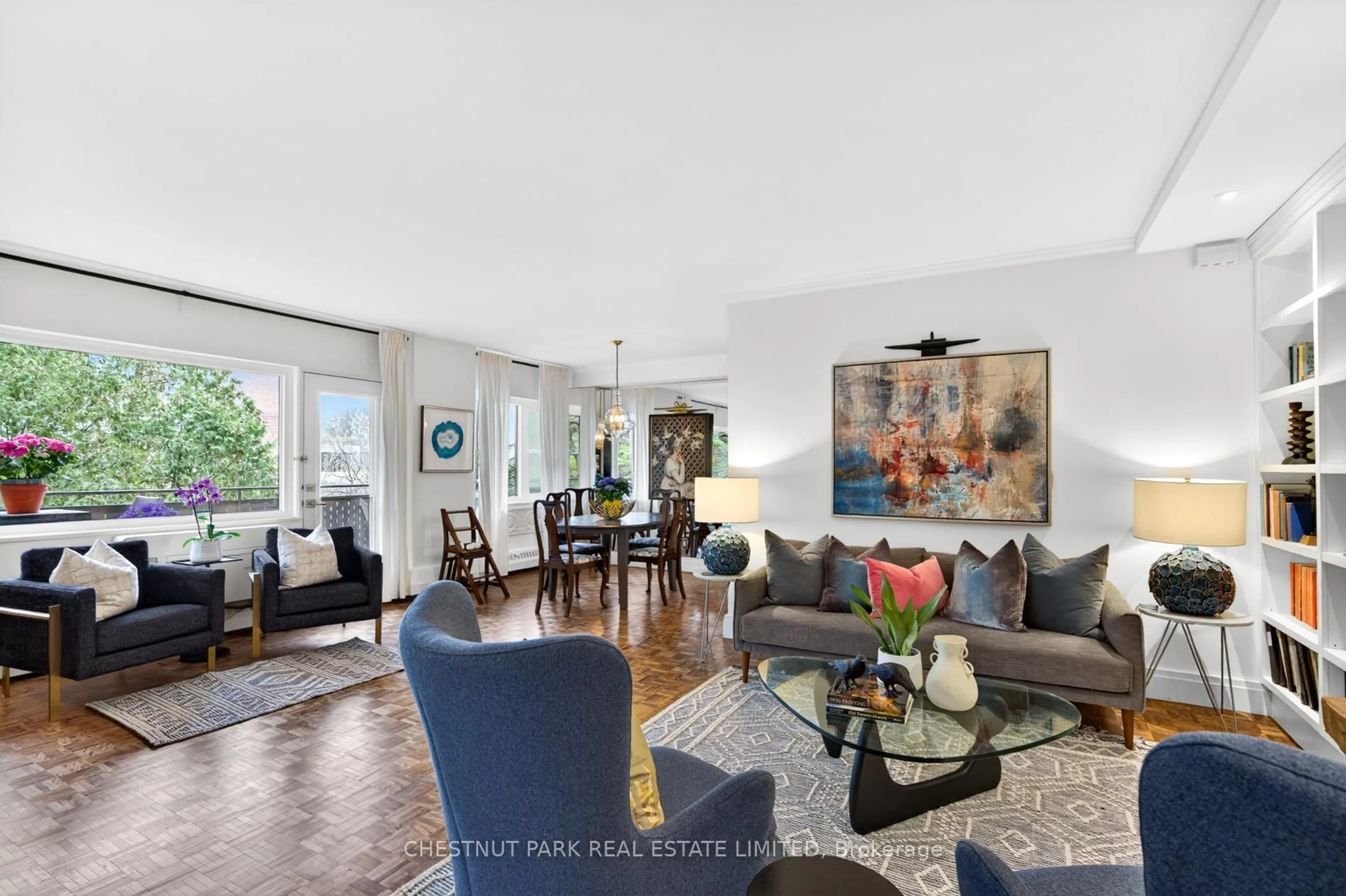 Living room with furniture, unknown for 21 Dale Ave #433, Toronto Ontario M4W 1K3