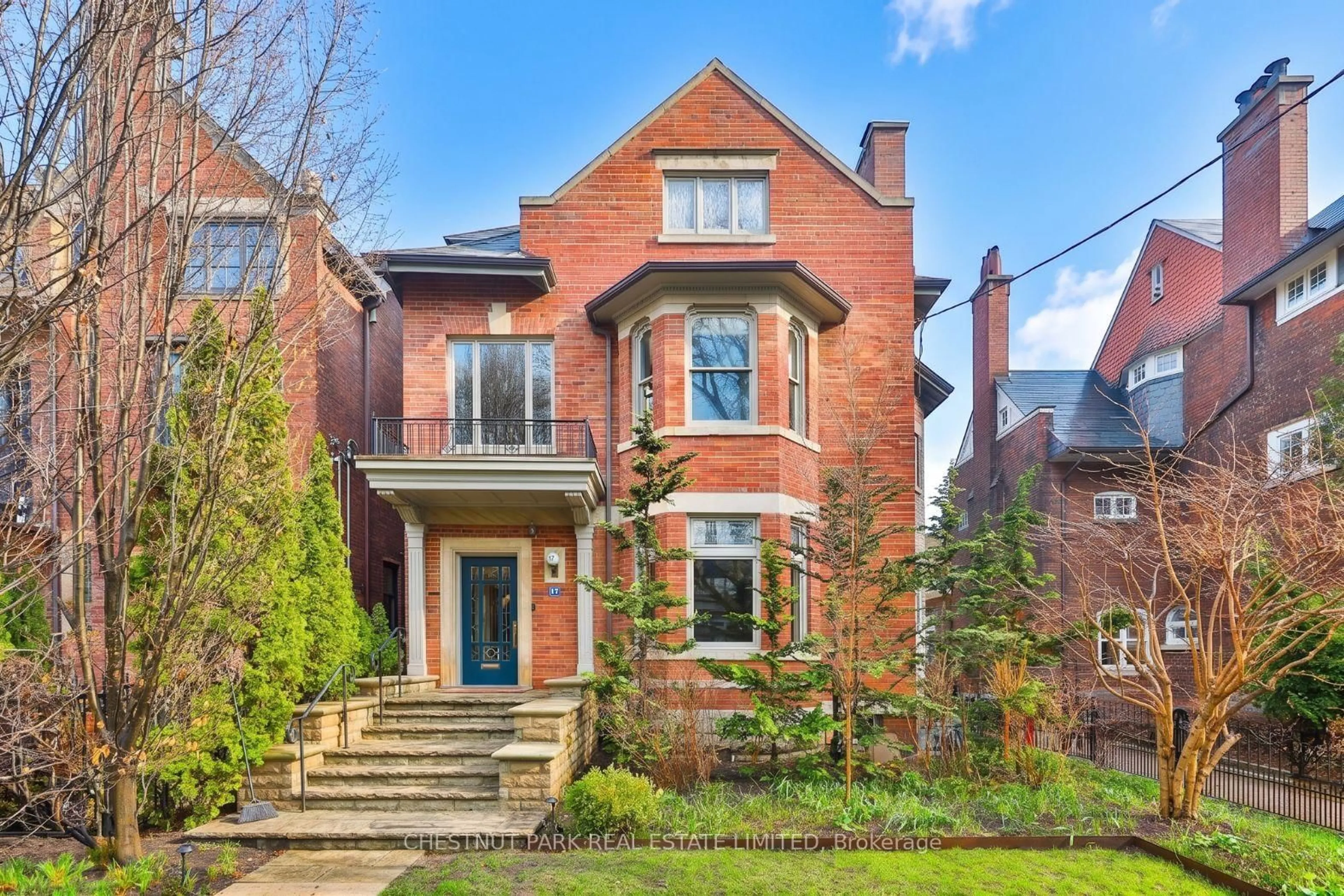 Home with brick exterior material, street for 17 Elm Ave, Toronto Ontario M4W 1M9