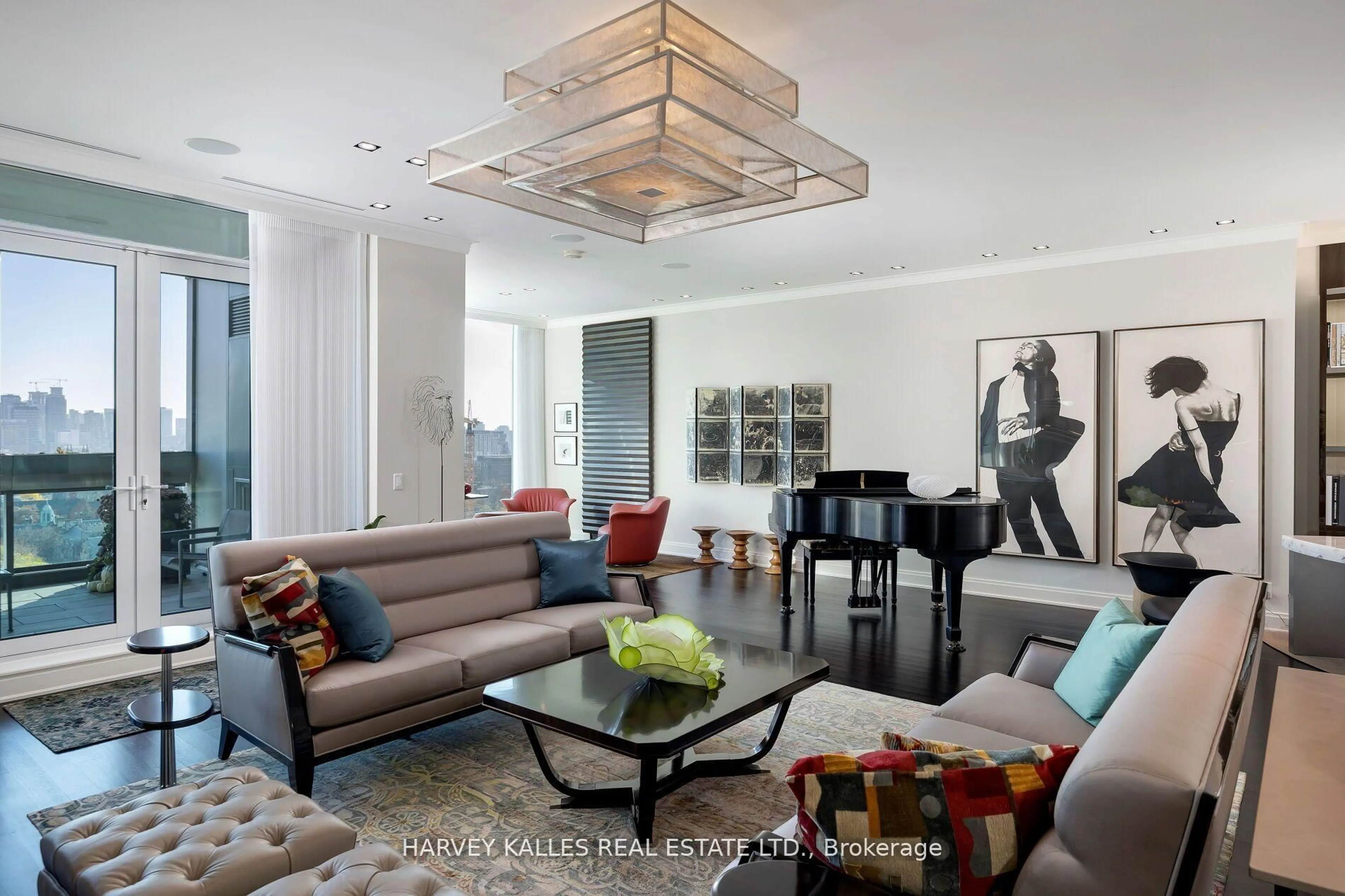 Living room with furniture, unknown for 206 Bloor St #1501, Toronto Ontario M5S 1T8