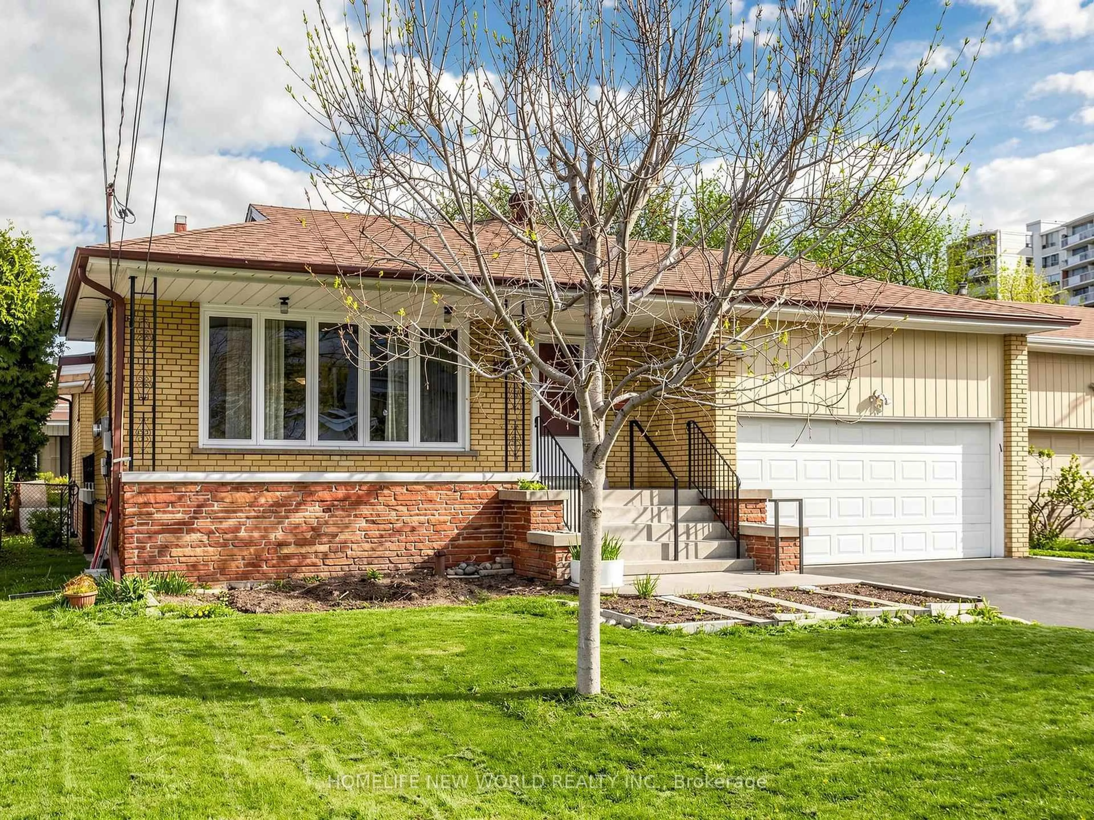 Home with brick exterior material, street for 19 Robingrove Rd, Toronto Ontario M2R 2Z6