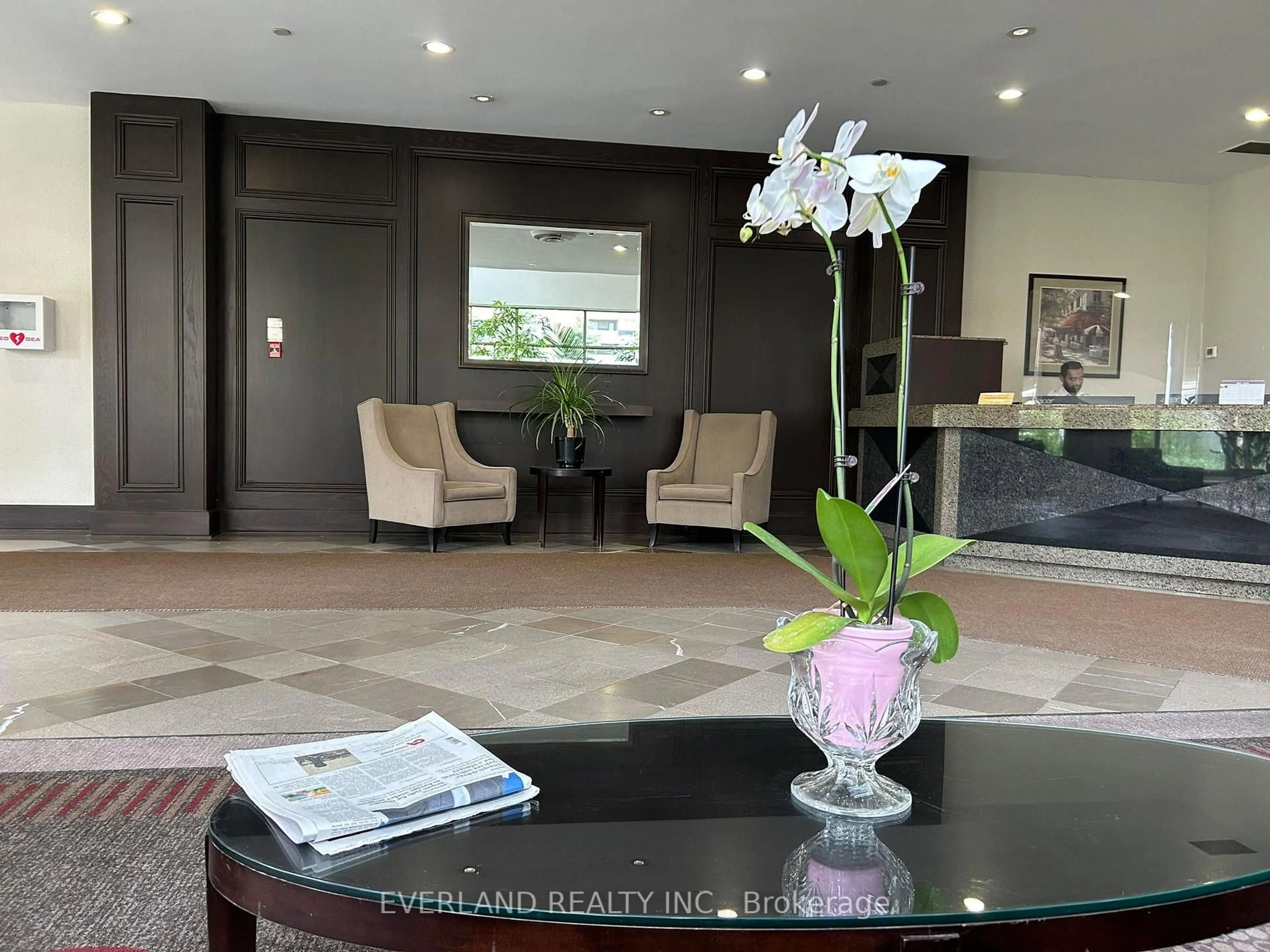 Lobby for 30 Greenfield Ave #2208, Toronto Ontario M2N 6N3
