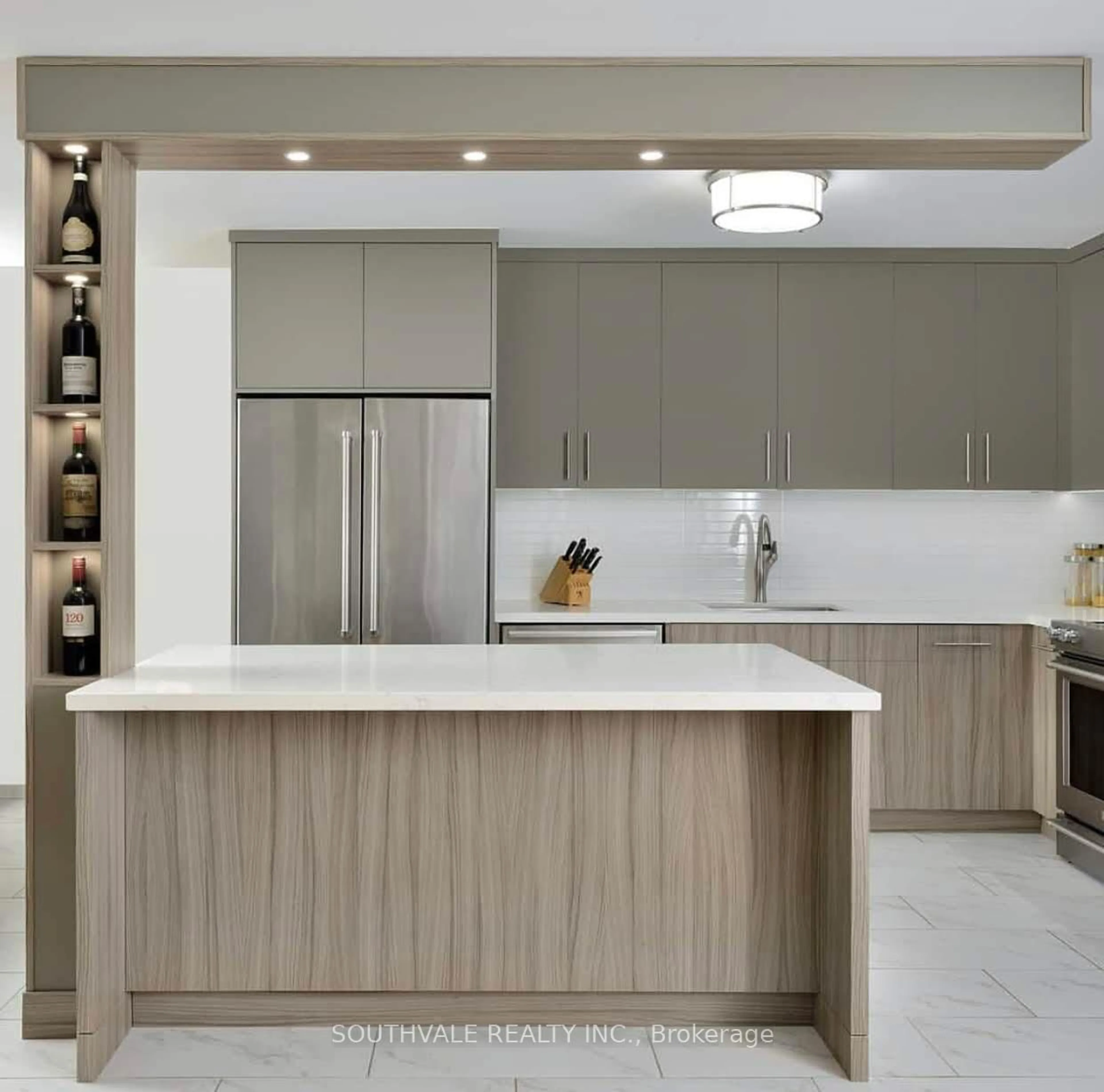 Contemporary kitchen, unknown for 40 Homewood Ave ##404, Toronto Ontario M4Y 2K2