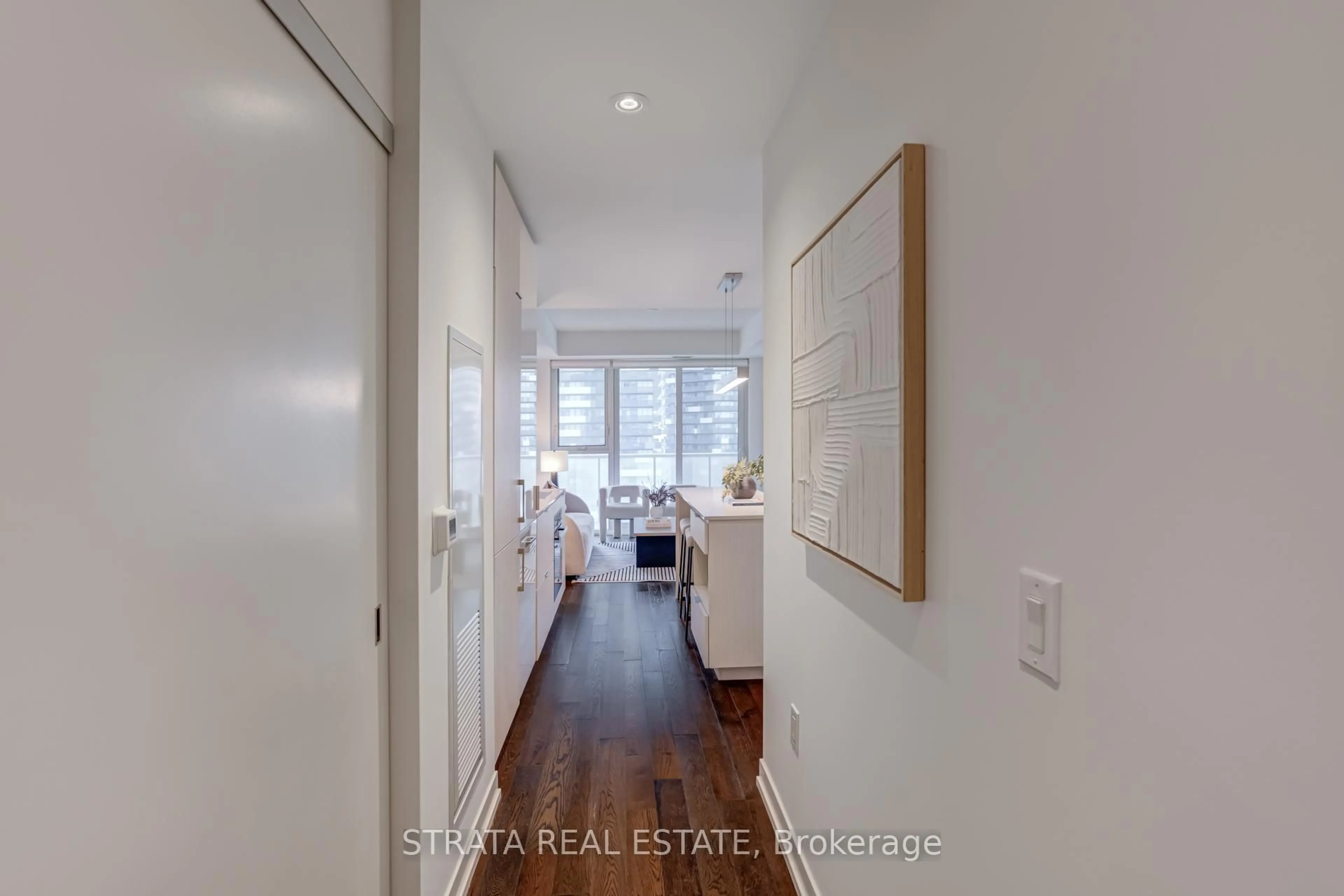 Indoor entryway for 15 Lower Jarvis St #1607, Toronto Ontario M5E 0C4