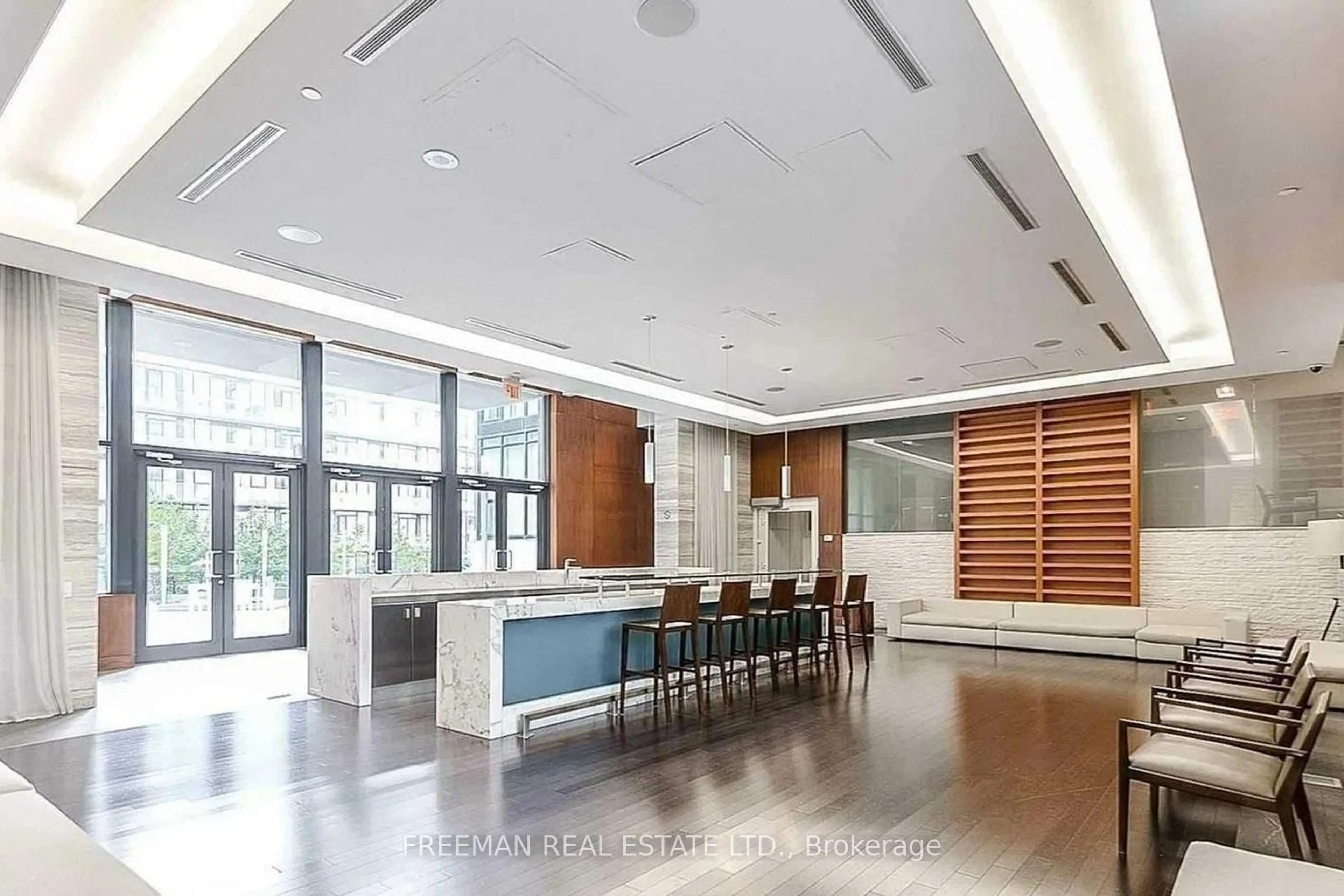 Indoor foyer for 25 Capreol Crt #1007, Toronto Ontario M5V 3Z7