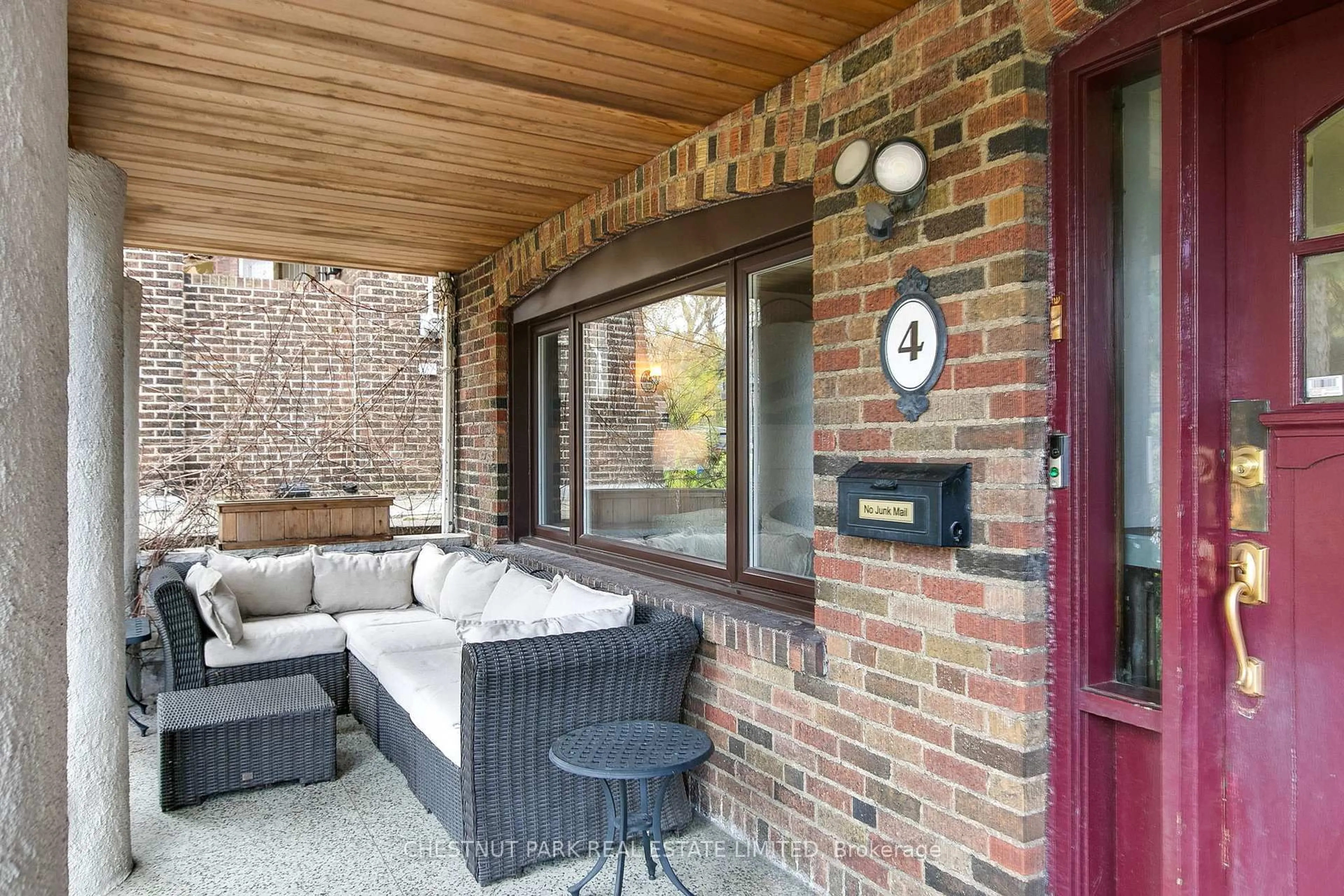 Patio, street for 4 Biggar Ave, Toronto Ontario M6H 2N4