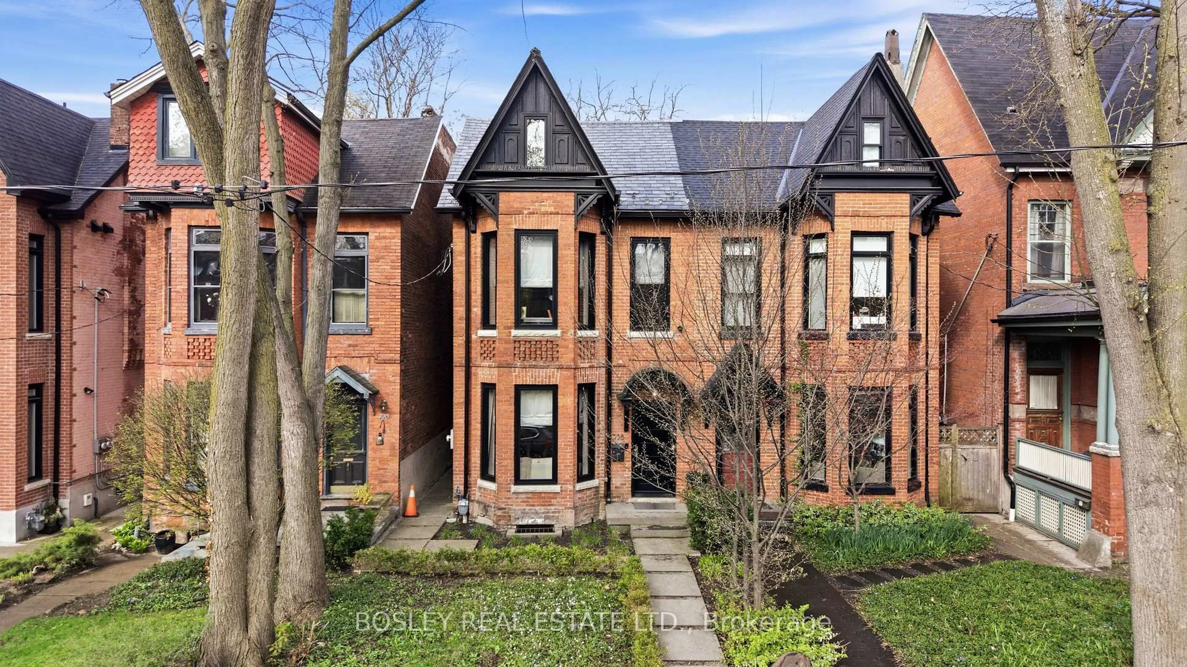 Home with brick exterior material, street for 358 Brunswick Ave, Toronto Ontario M5R 2Y9