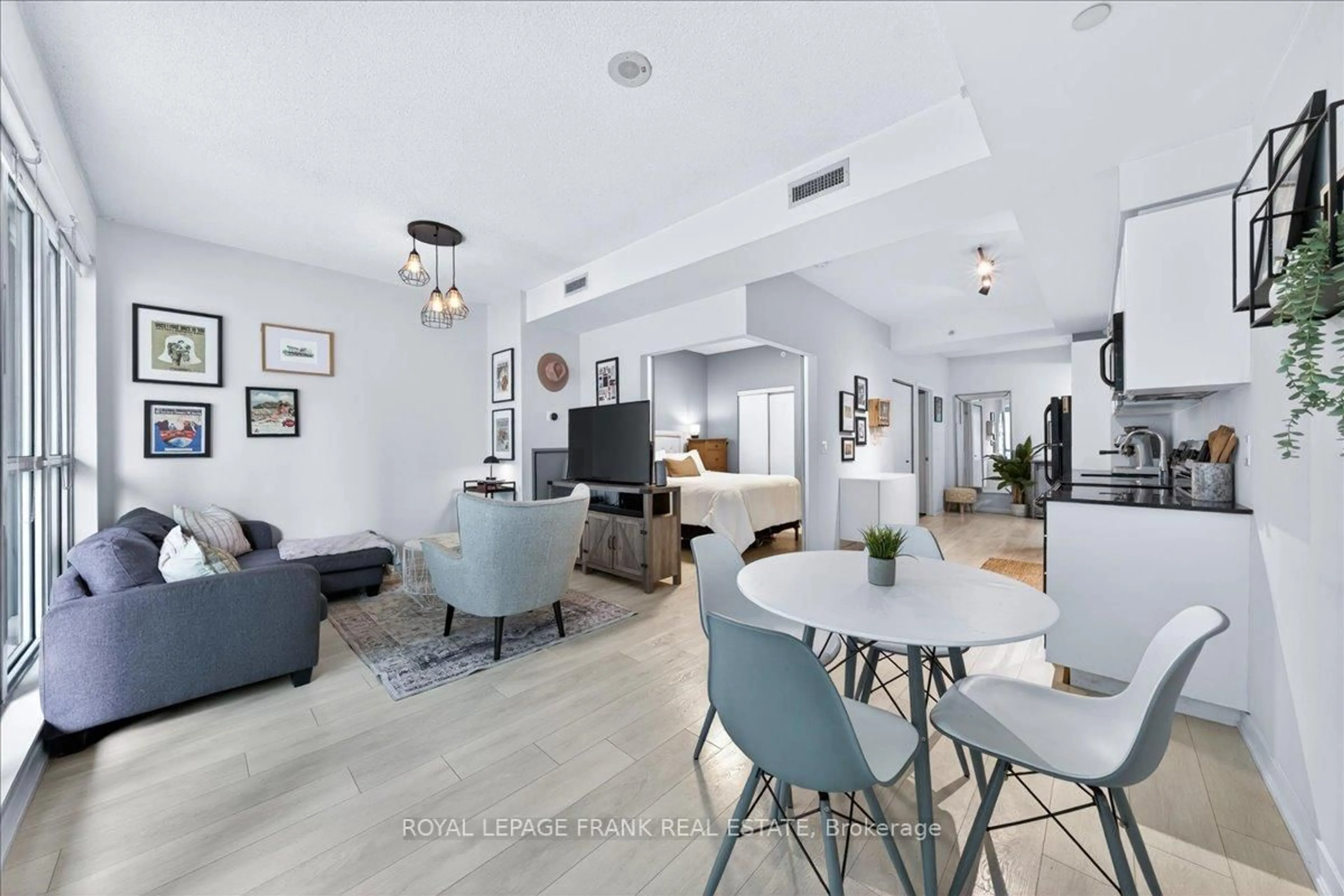 Living room with furniture, unknown for 150 East Liberty St #405, Toronto Ontario M6K 3R5
