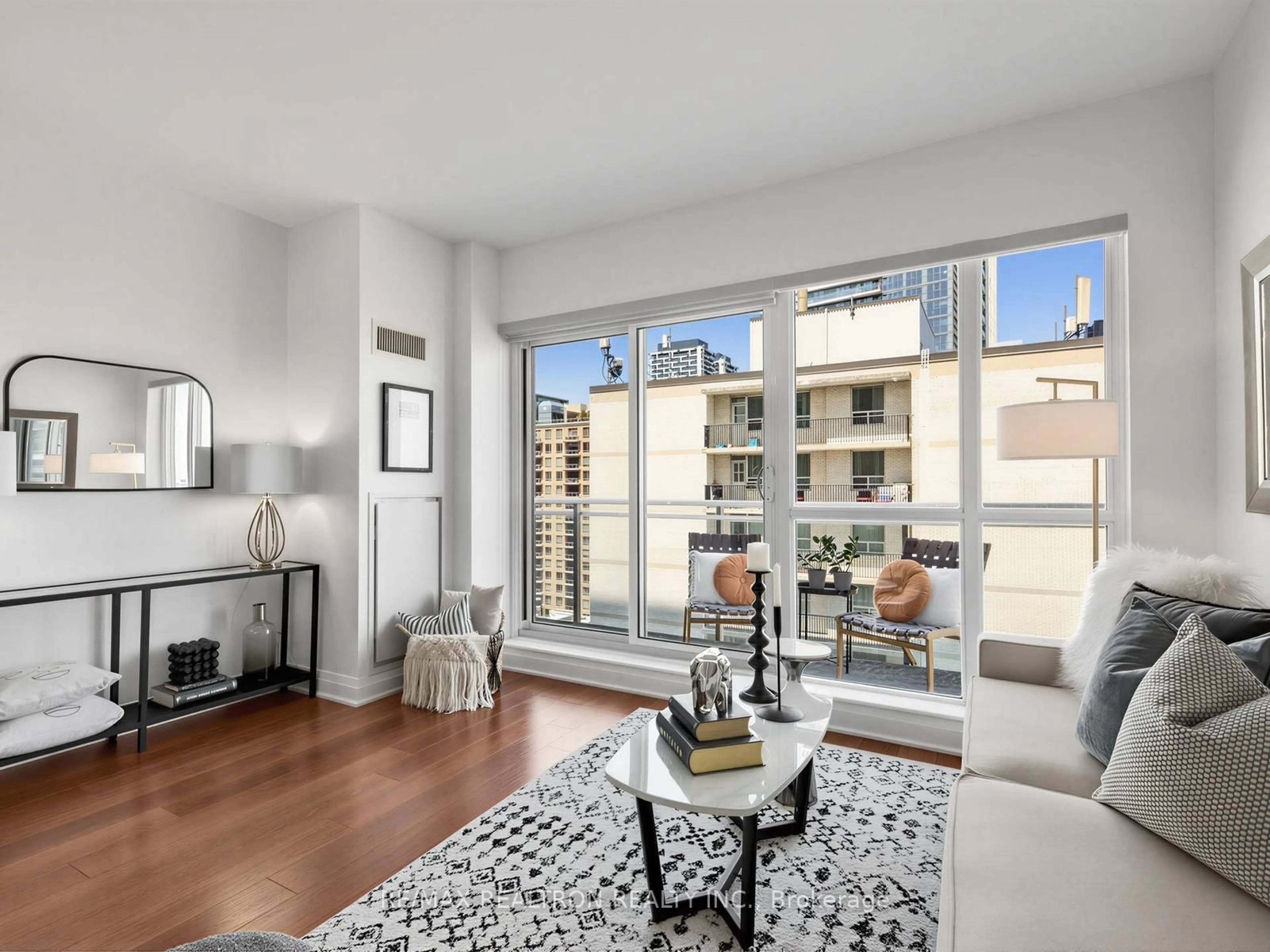 Living room with furniture, unknown for 83 Redpath Ave #1101, Toronto Ontario M4S 0A2
