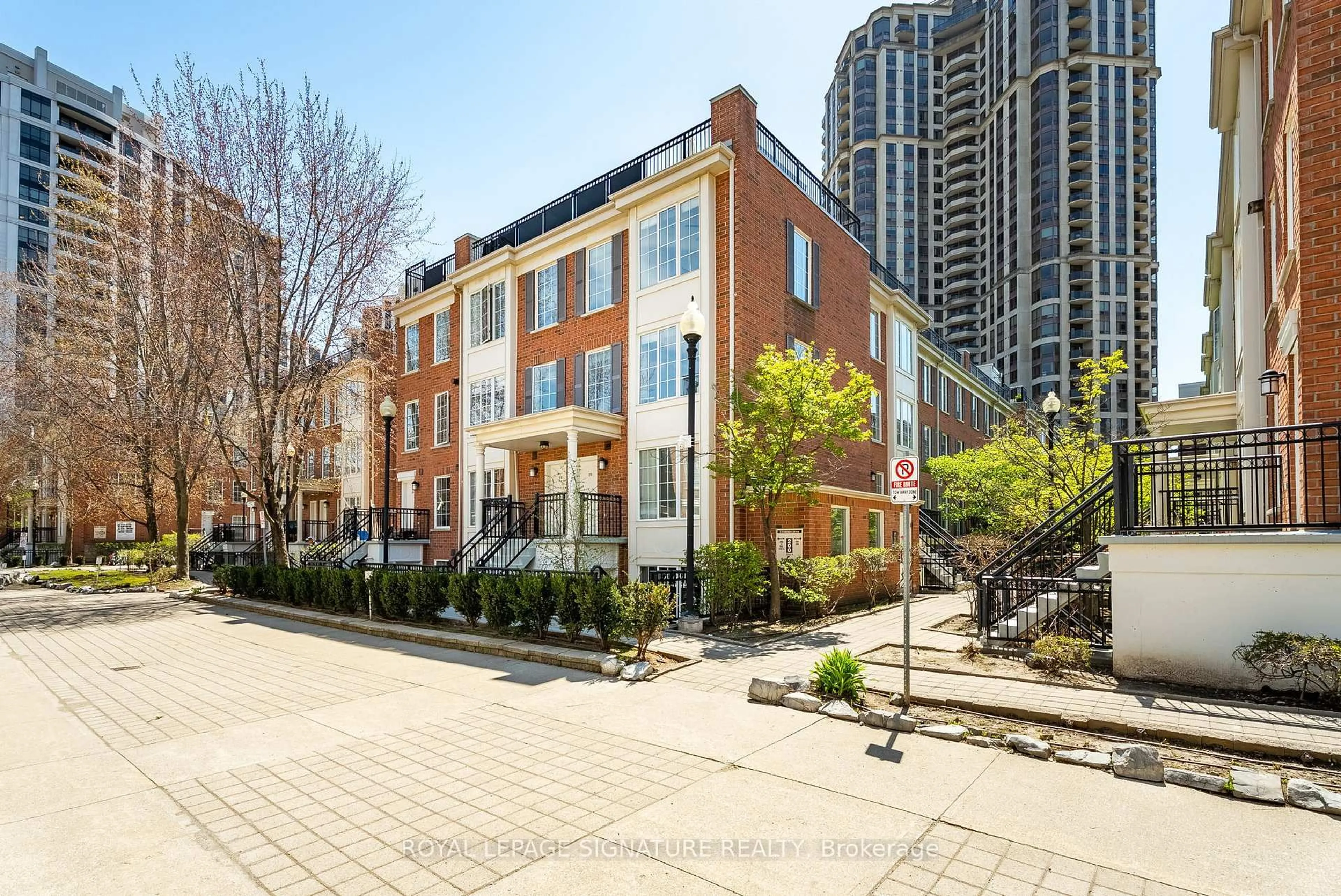 Home with brick exterior material, street for 3 Everson Dr #278, Toronto Ontario M2N 7C2