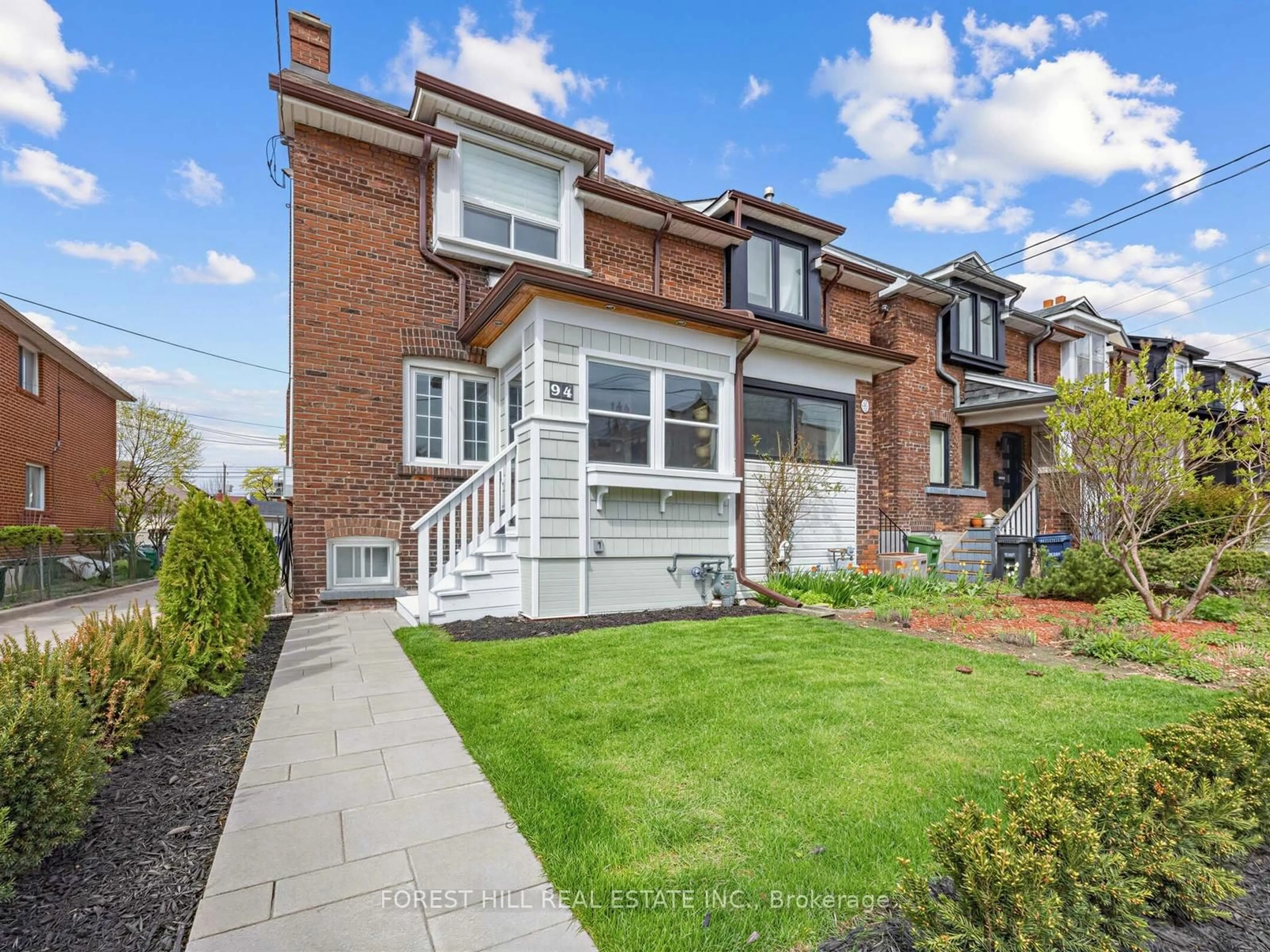 Home with brick exterior material, street for 94 Somerset Ave, Toronto Ontario M6H 2R4