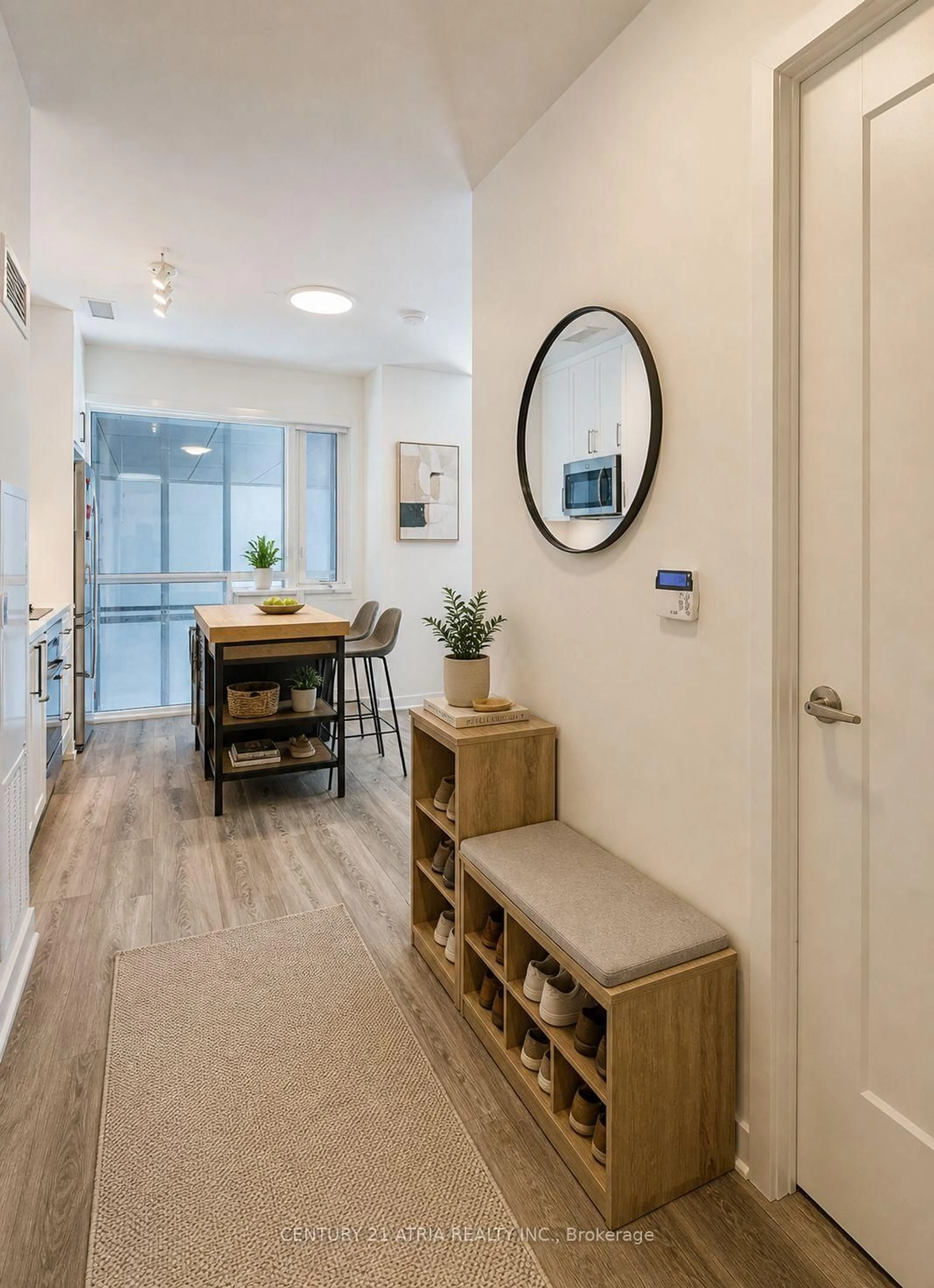 Indoor entryway for 135 Lower Sherbourne St #420, Toronto Ontario M5A 1Y4