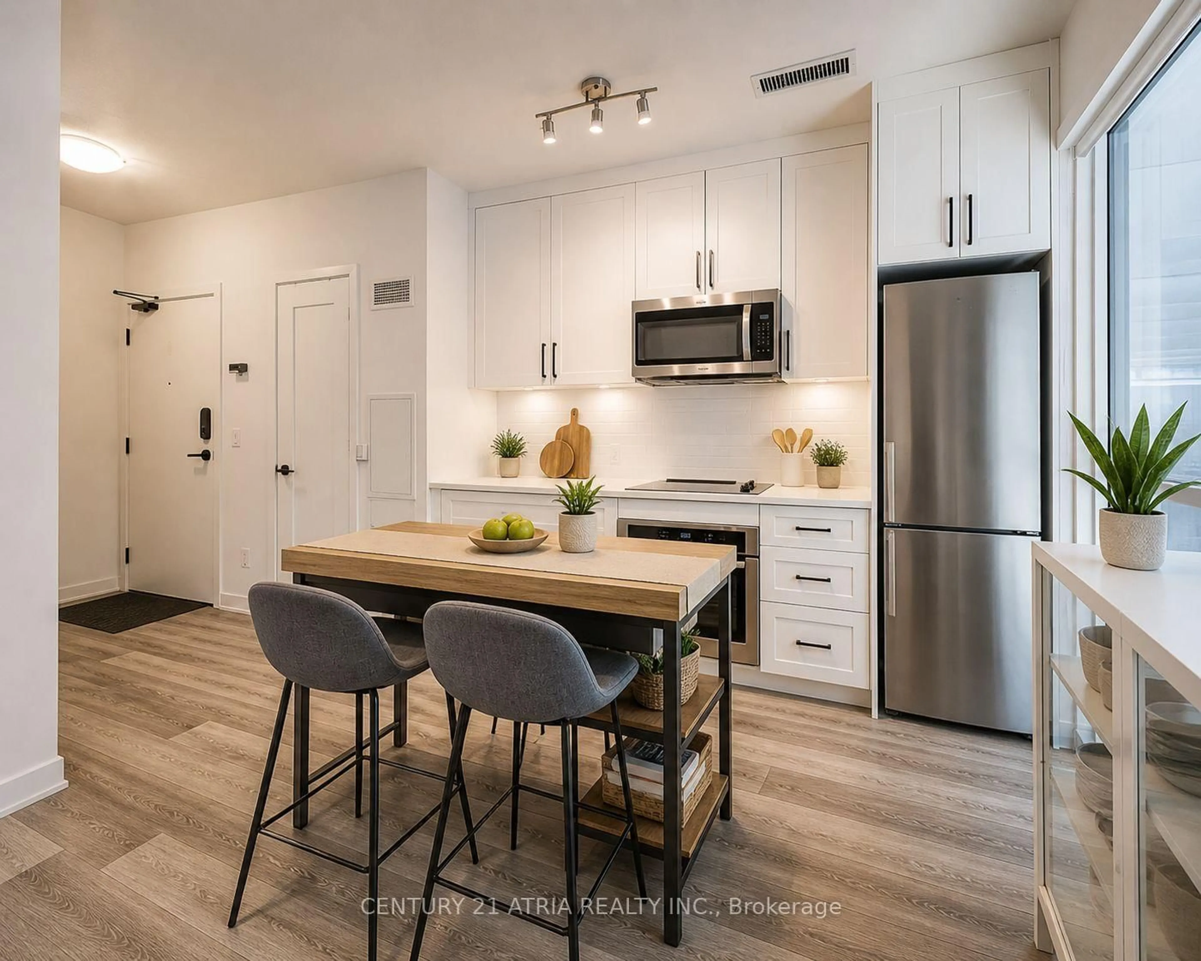 Open concept kitchen, unknown for 135 Lower Sherbourne St #420, Toronto Ontario M5A 1Y4