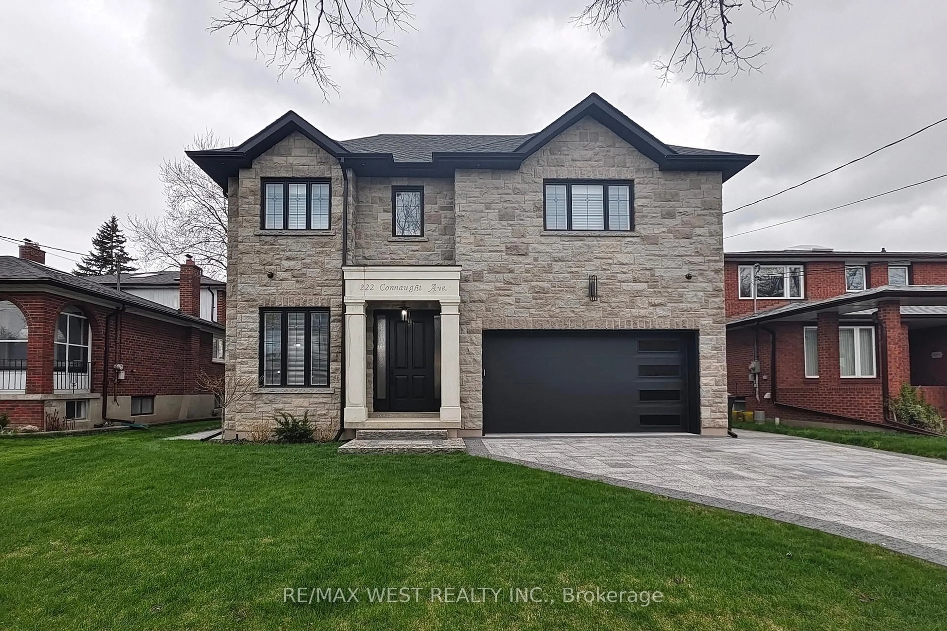 Home with brick exterior material, street for 222 Connaught Ave, Toronto Ontario M2M 1H5