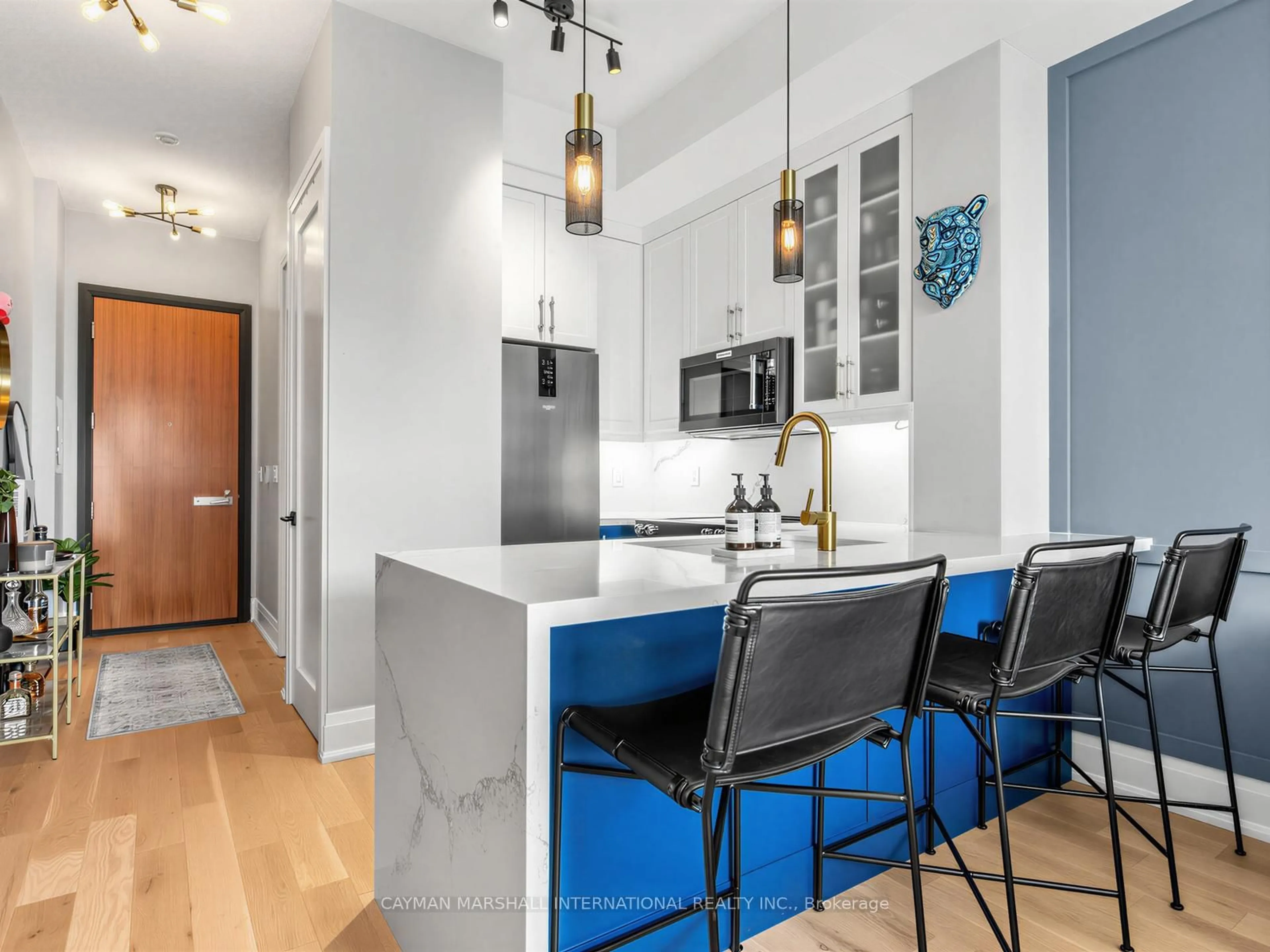 Open concept kitchen, unknown for 500 Sherbourne St #3205, Toronto Ontario M4X 1L1