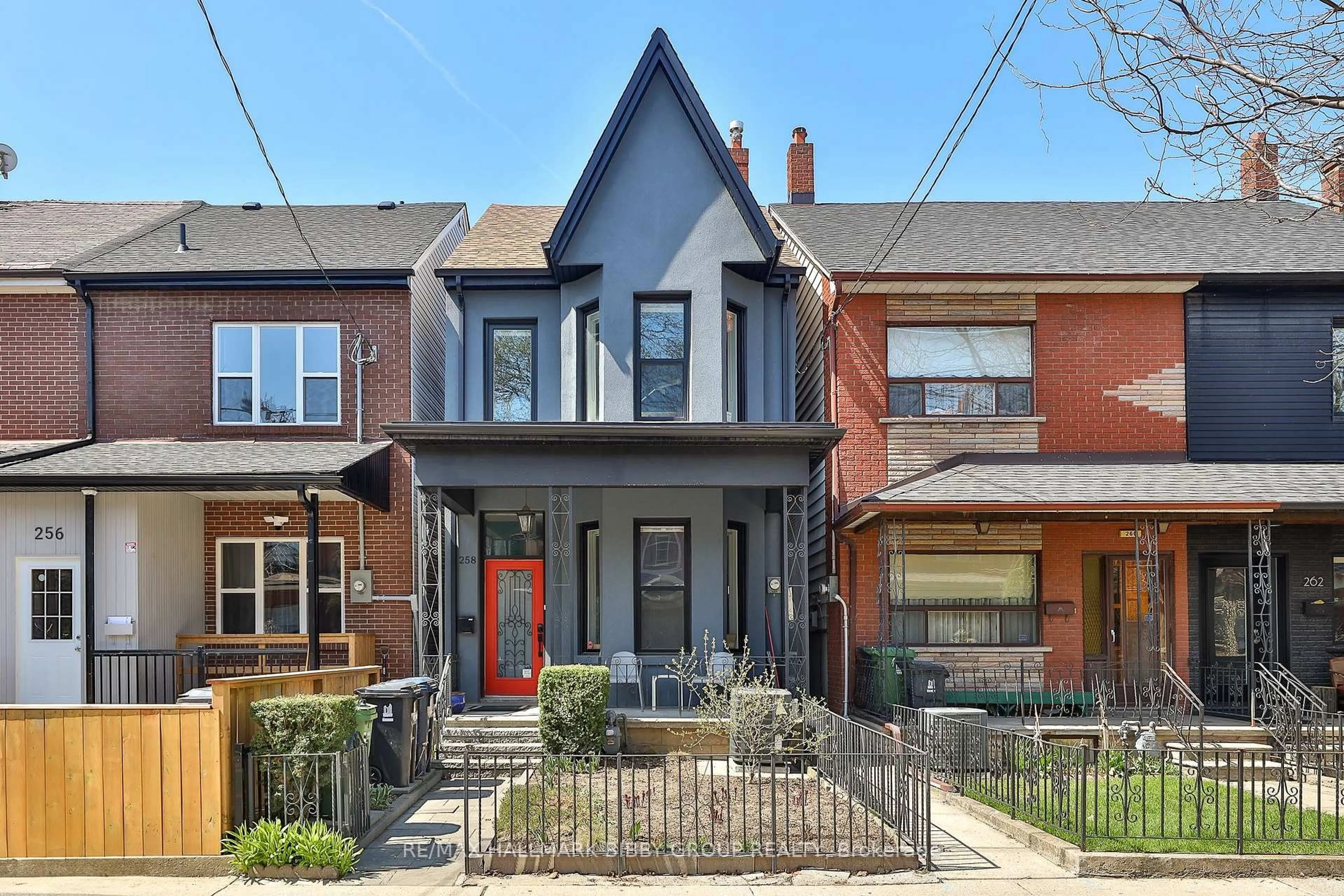 Home with brick exterior material, street for 258 Palmerston Ave, Toronto Ontario M6J 2J4
