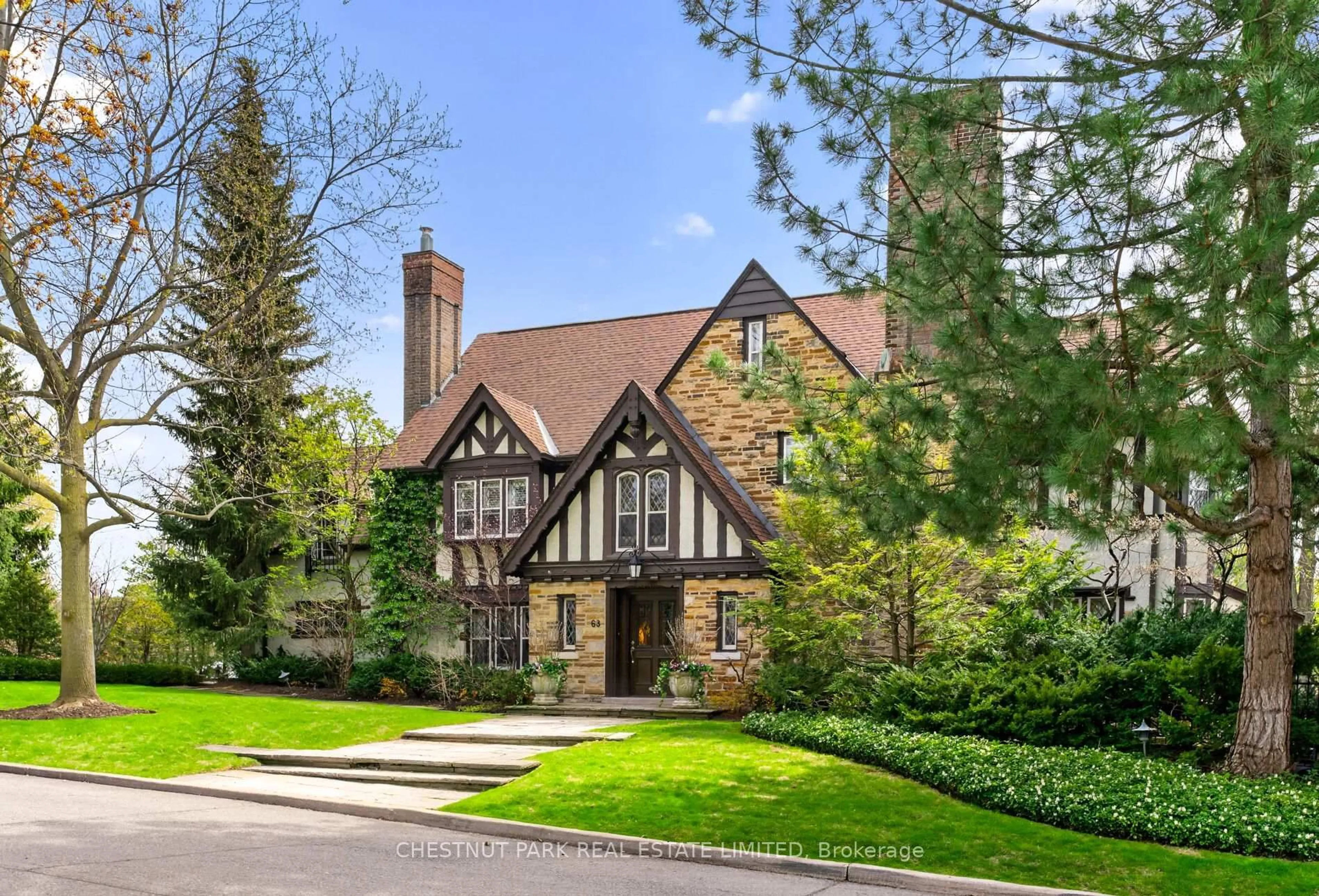 Home with brick exterior material, street for 63 Lympstone Ave, Toronto Ontario M4N 1M8