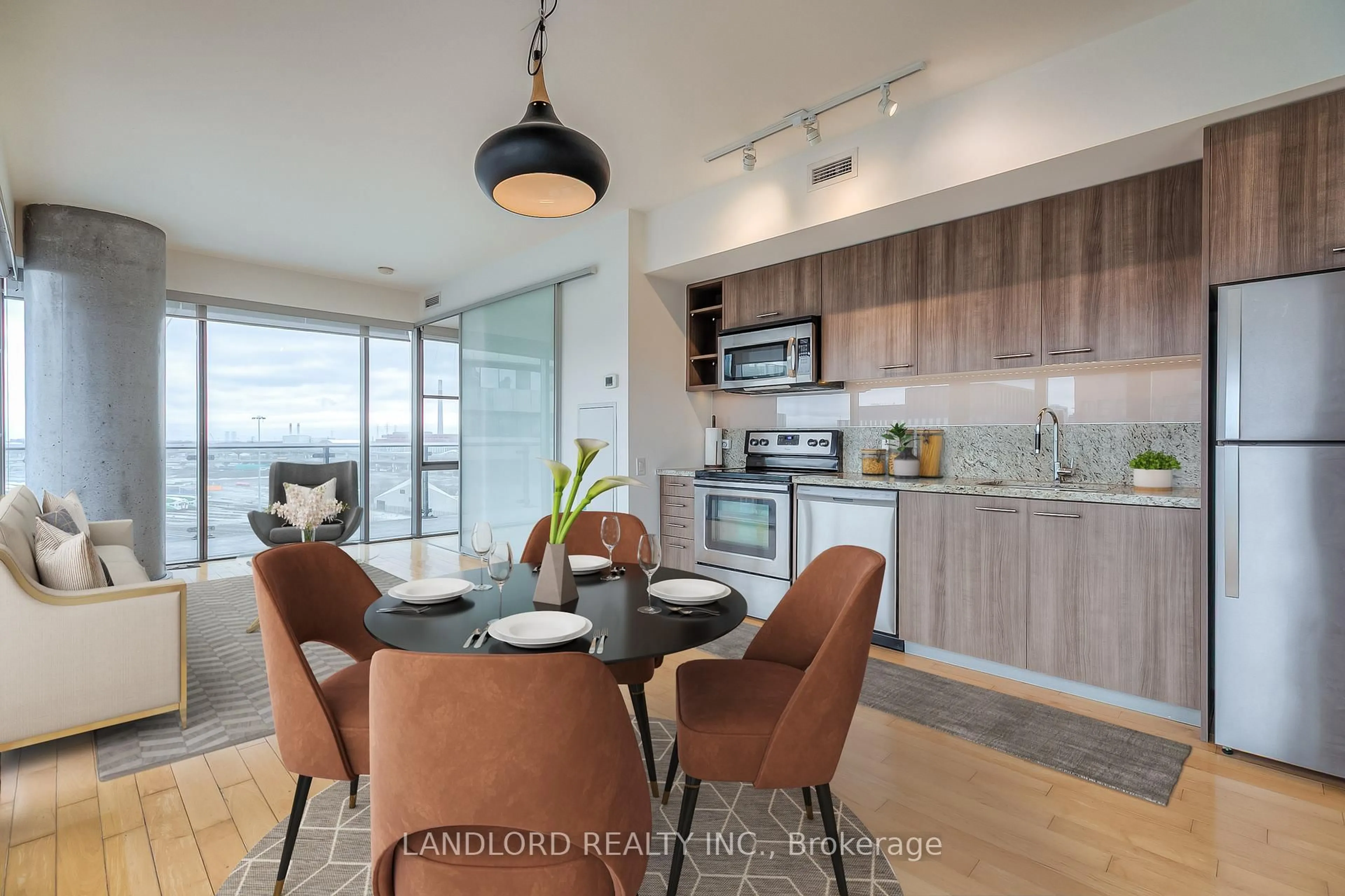 Open concept kitchen, unknown for 70 Distillery Lane #903, Toronto Ontario M5A 0E3