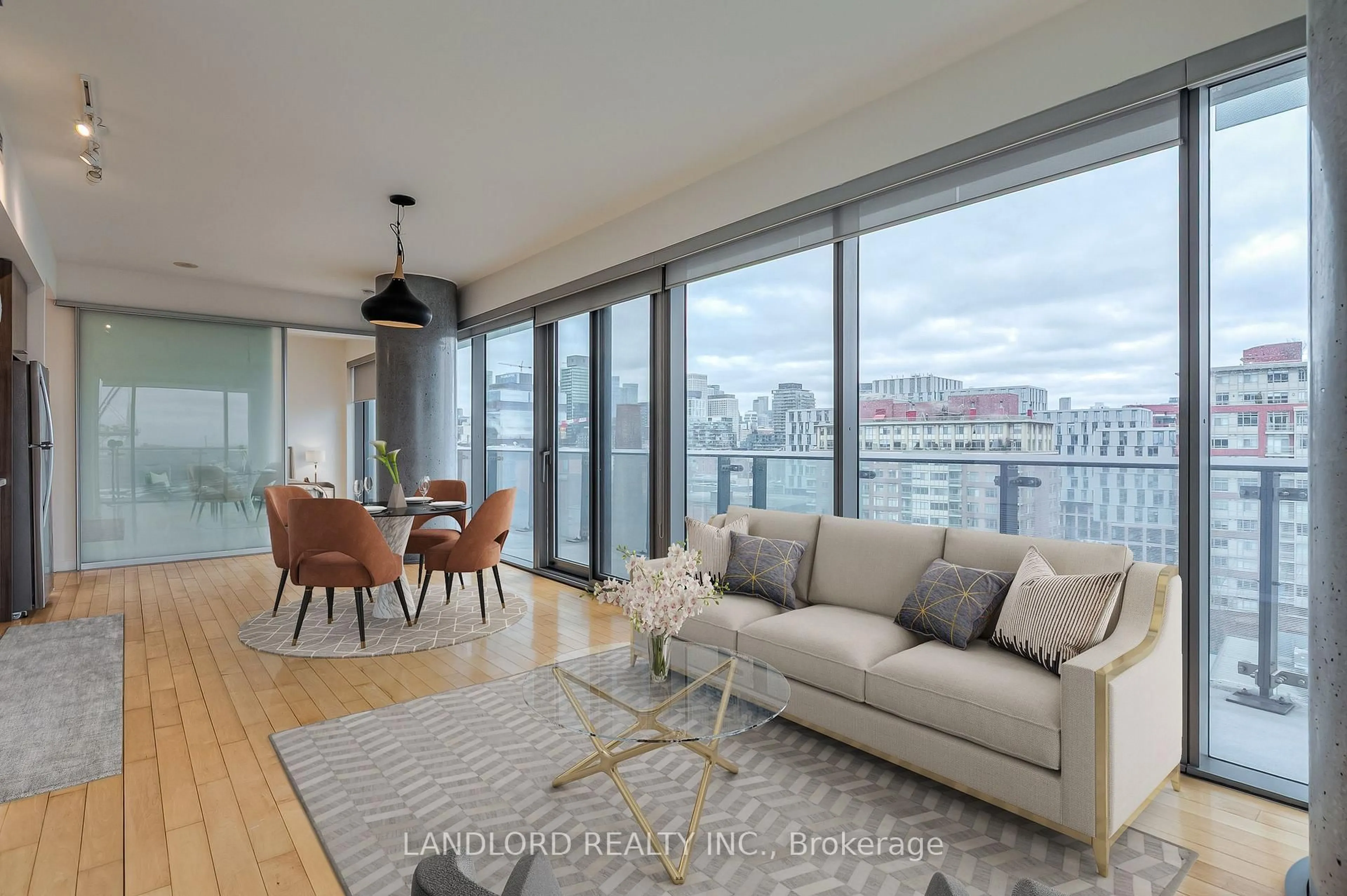 Living room with furniture, unknown for 70 Distillery Lane #903, Toronto Ontario M5A 0E3