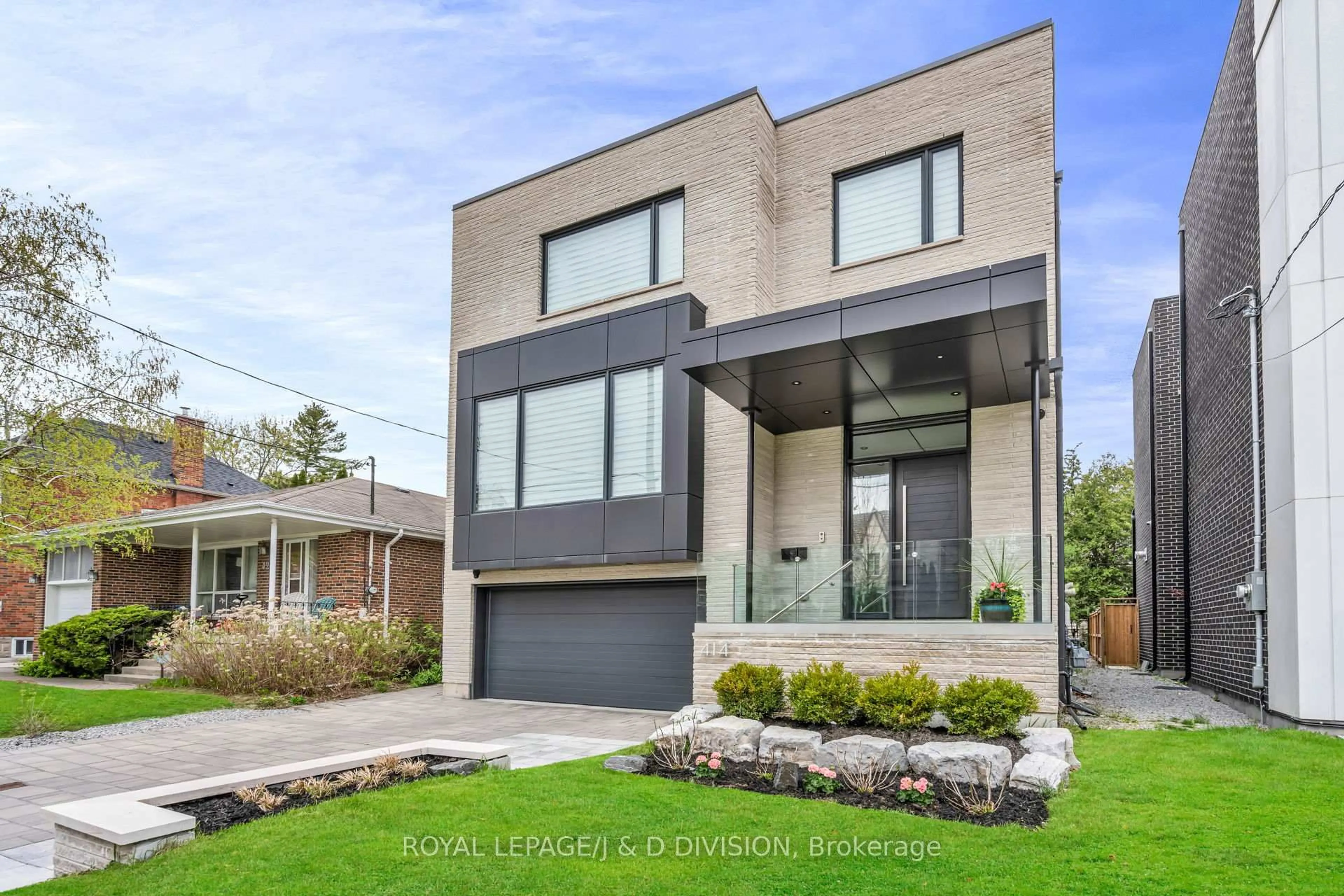 Home with brick exterior material, street for 414 Glengarry Ave, Toronto Ontario M5M 1E8