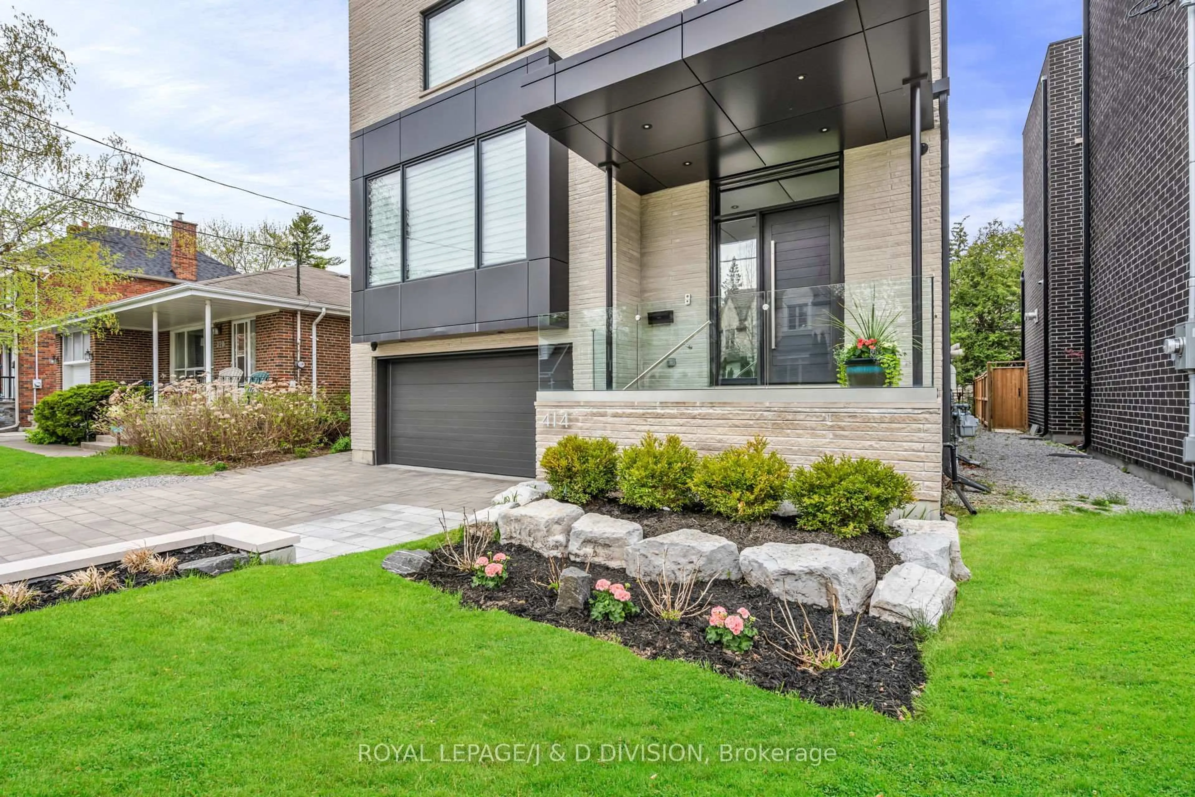 Home with brick exterior material, street for 414 Glengarry Ave, Toronto Ontario M5M 1E8