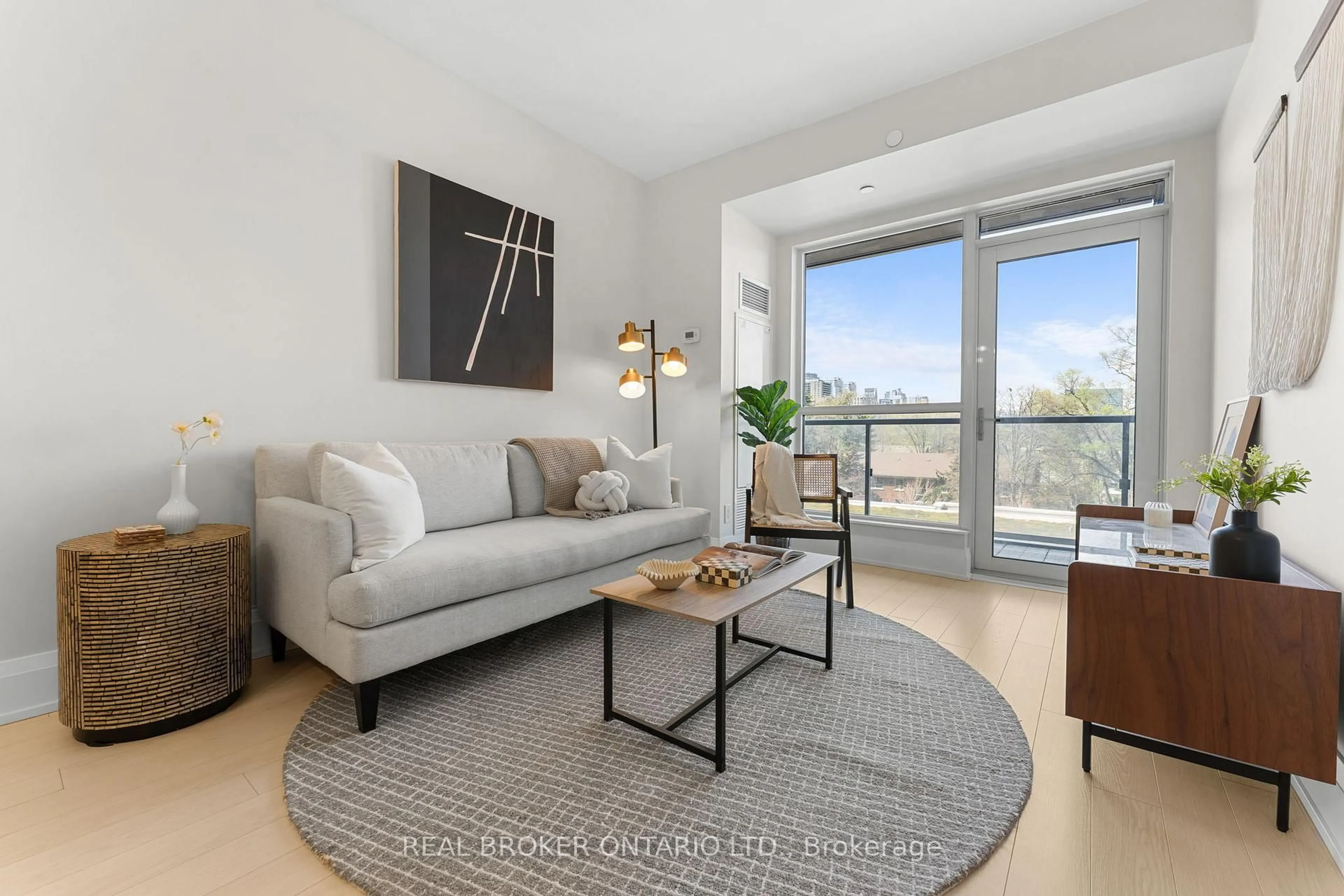 Living room with furniture, unknown for 120 Harrison Garden Blvd #426, Toronto Ontario M2N 0H1