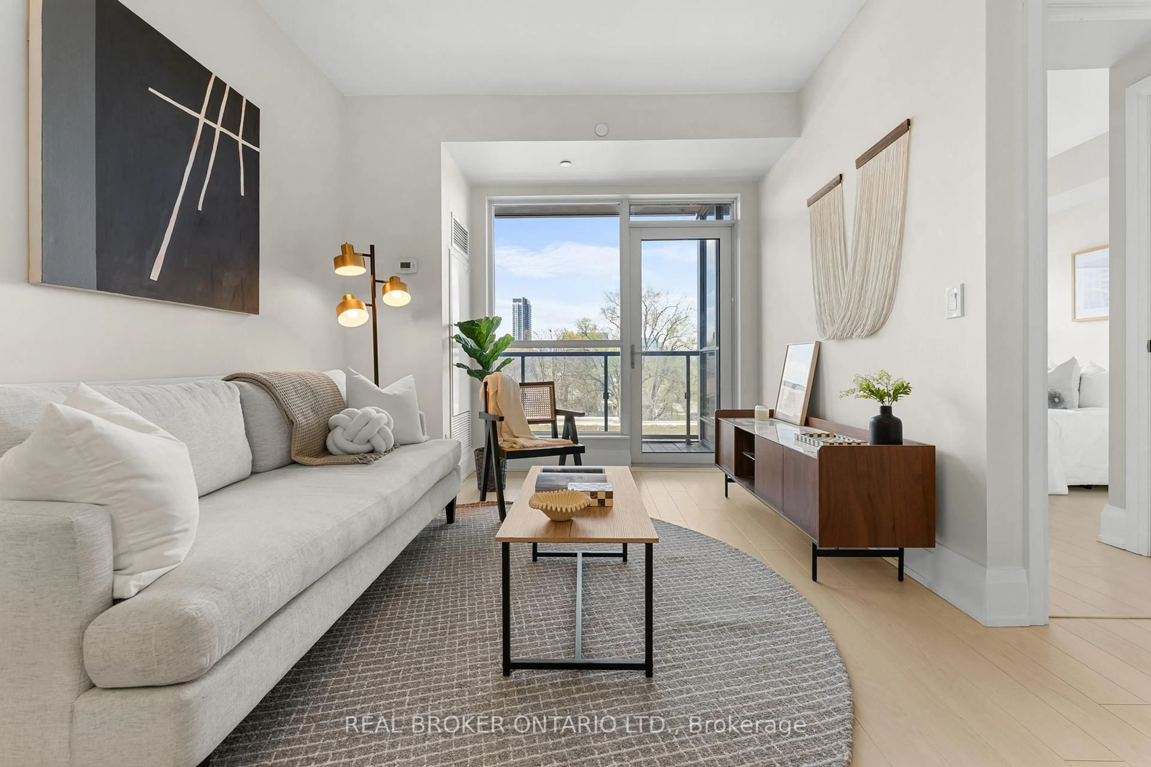 Living room with furniture, unknown for 120 Harrison Garden Blvd #426, Toronto Ontario M2N 0H1