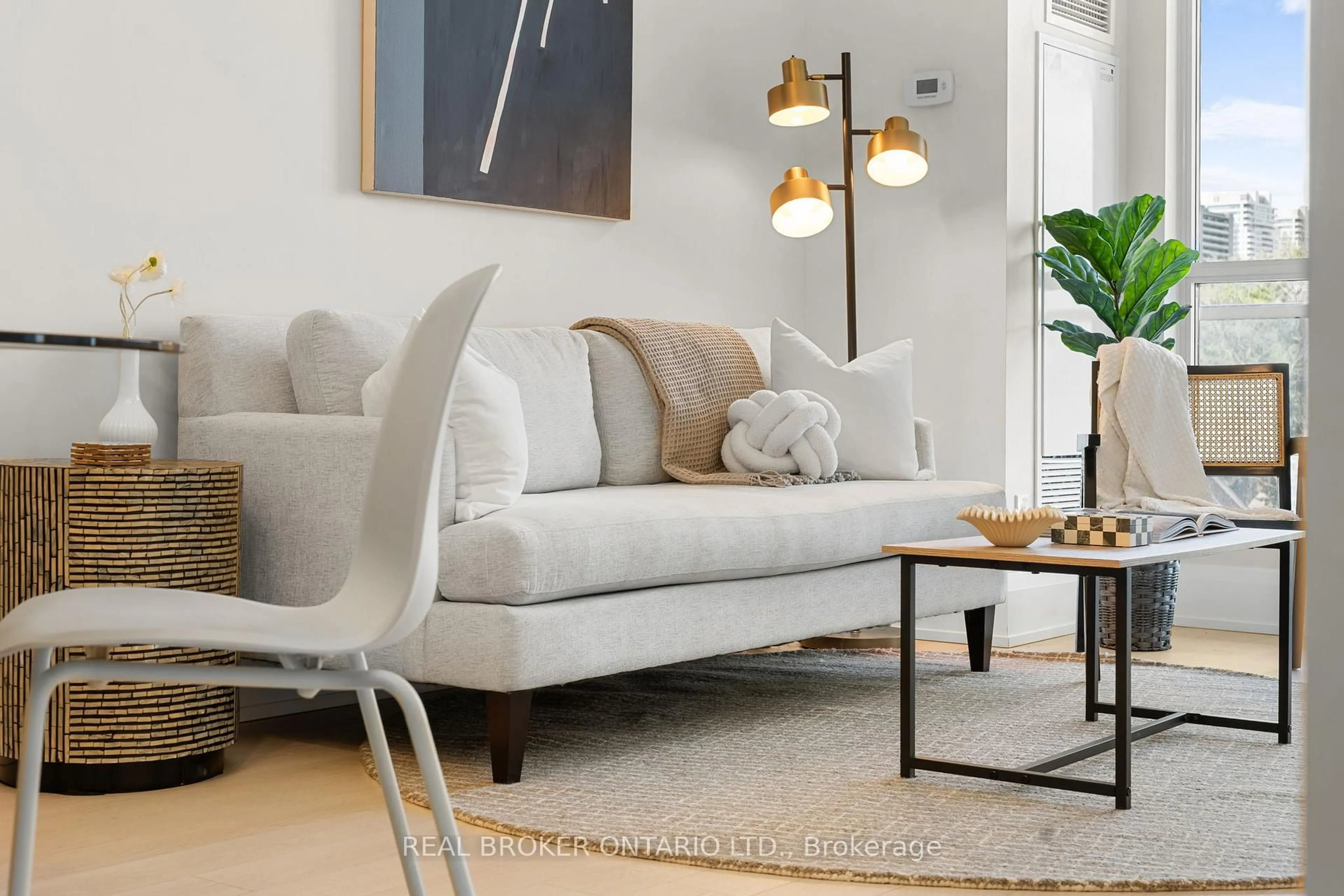 Living room with furniture, unknown for 120 Harrison Garden Blvd #426, Toronto Ontario M2N 0H1
