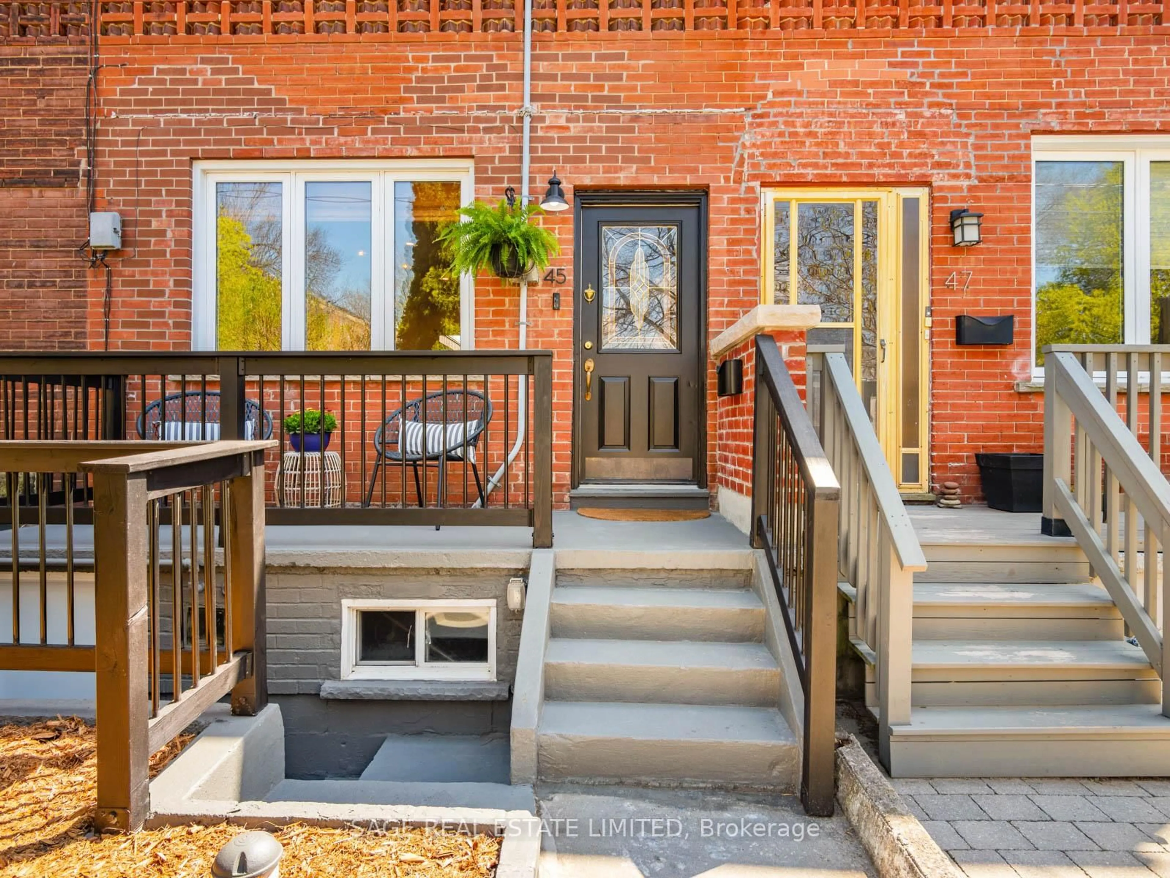 Home with brick exterior material, street for 45 Shirley St, Toronto Ontario M6K 1S8