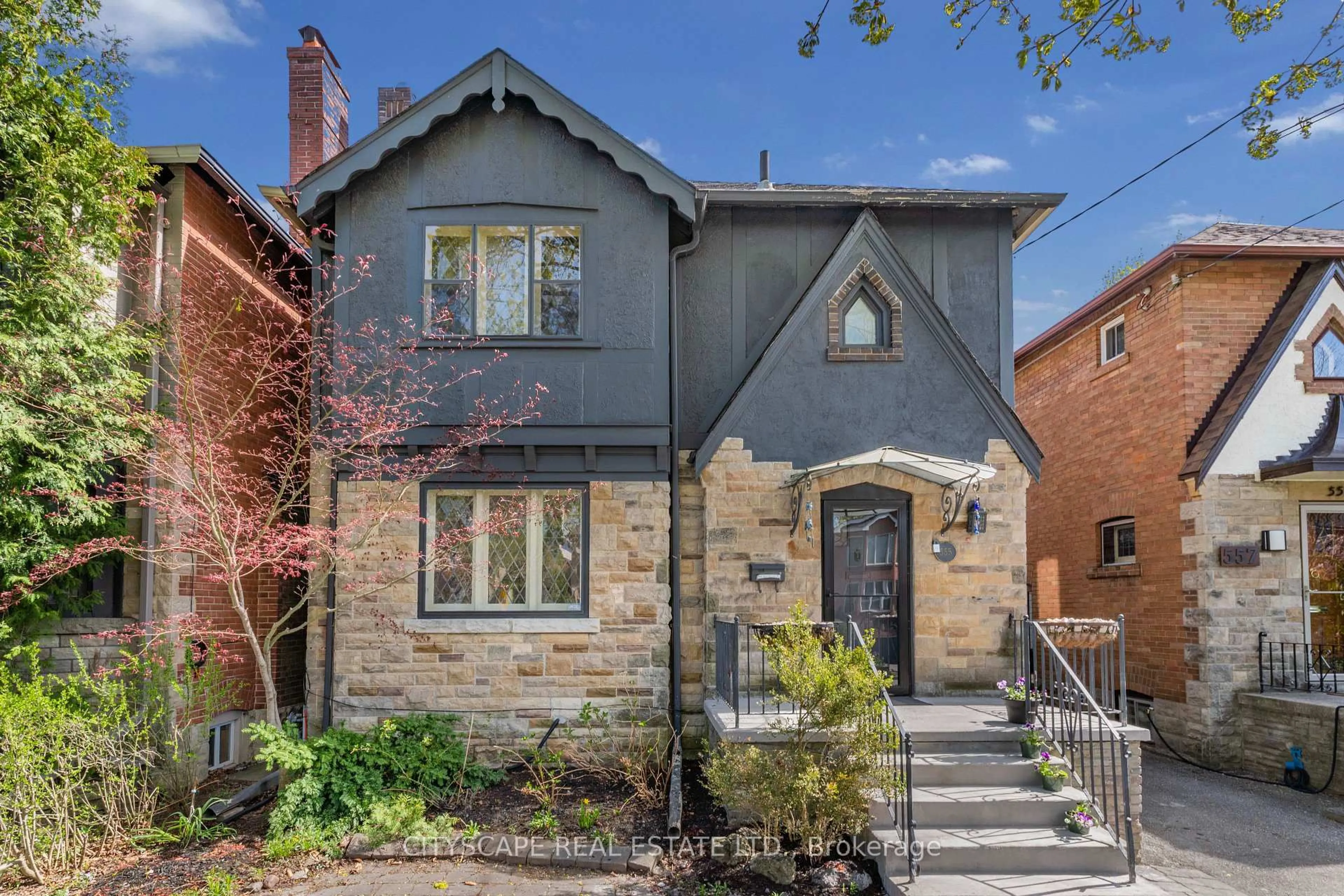 Home with brick exterior material, street for 555 Castlefield Ave, Toronto Ontario M5N 1L7