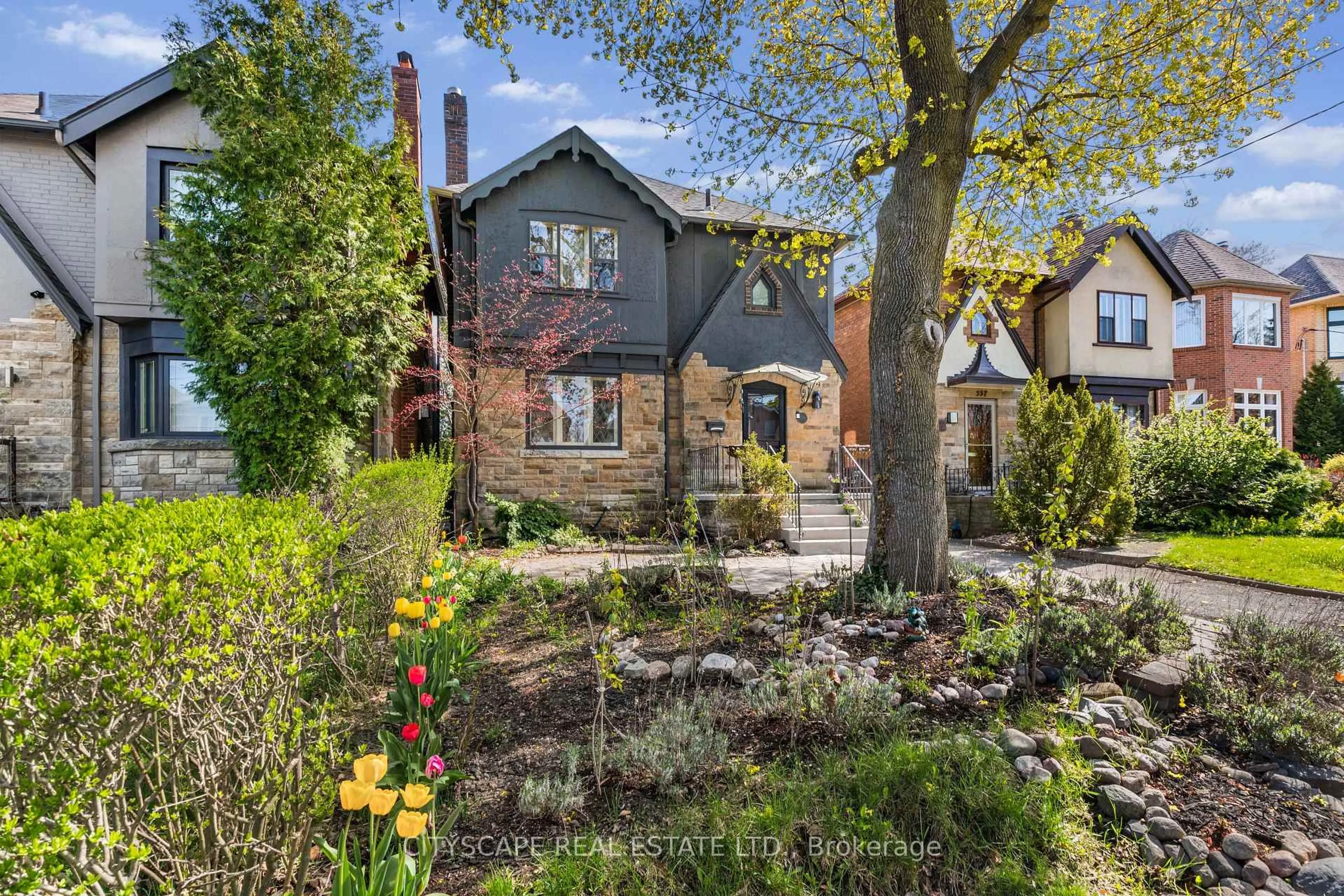 Home with brick exterior material, street for 555 Castlefield Ave, Toronto Ontario M5N 1L7