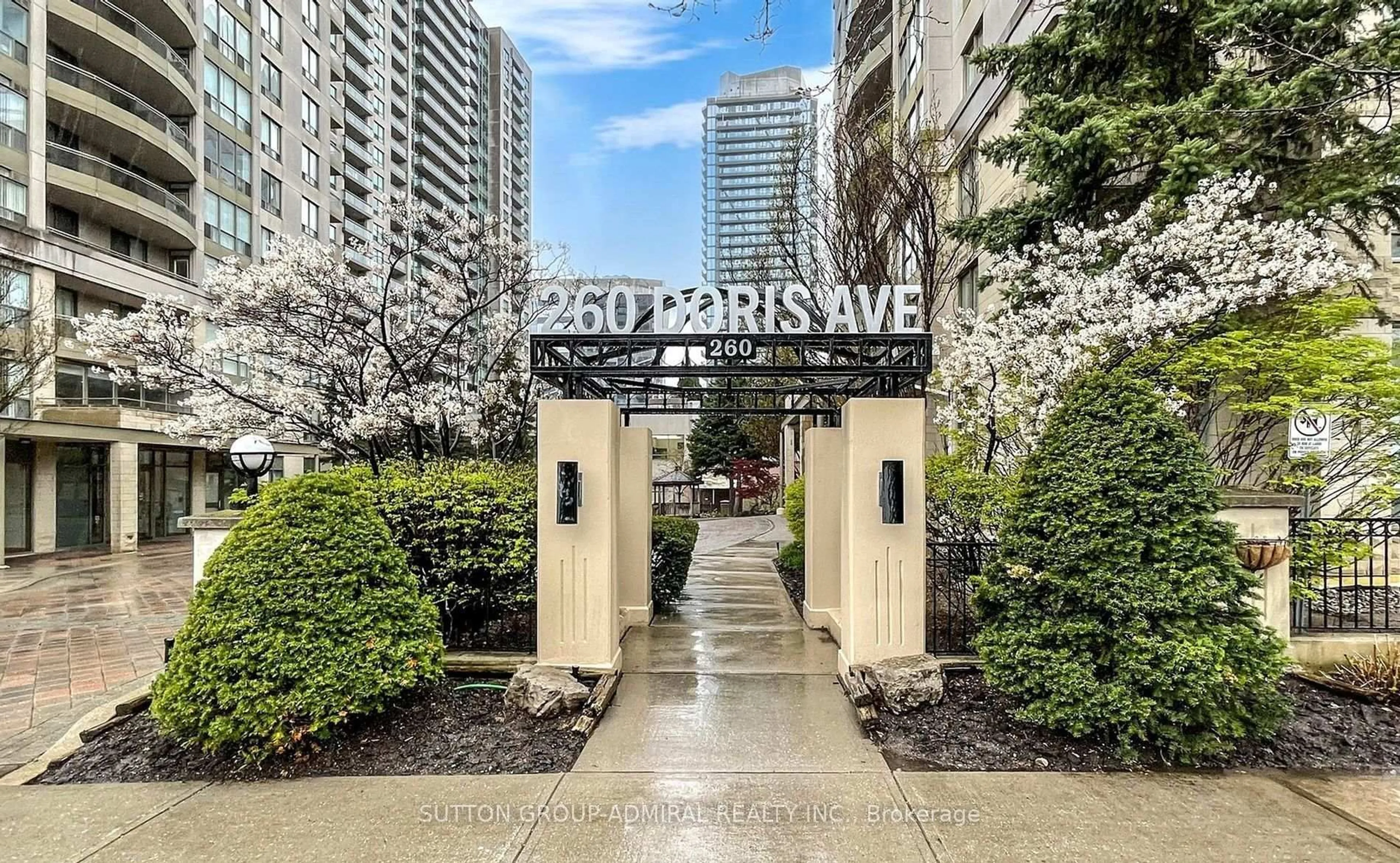 Patio, street for 260 Doris Ave #1003, Toronto Ontario M2N 6X9