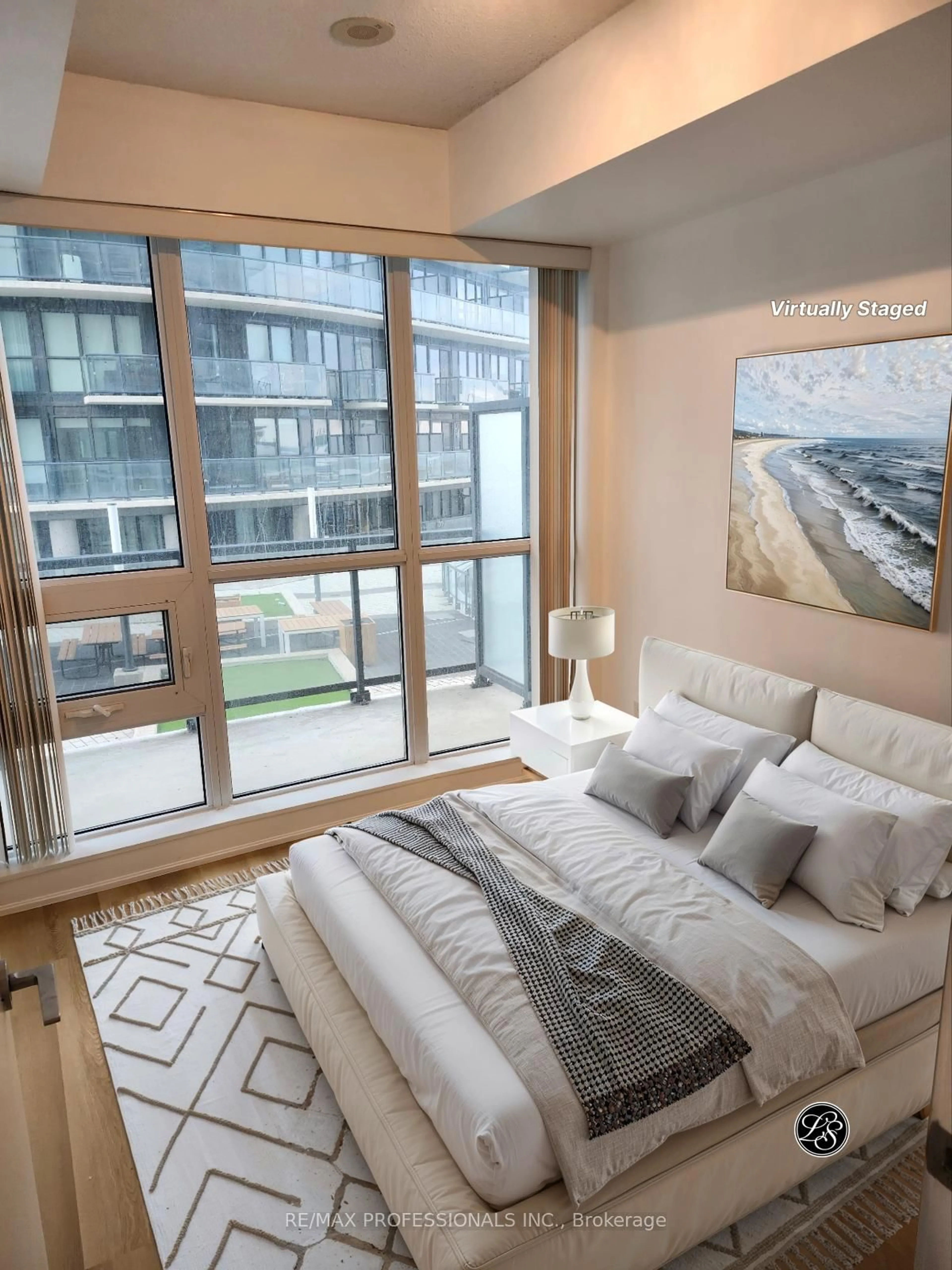 Bedroom with bed, unknown for 51 East Liberty St #607, Toronto Ontario M6K 3P8