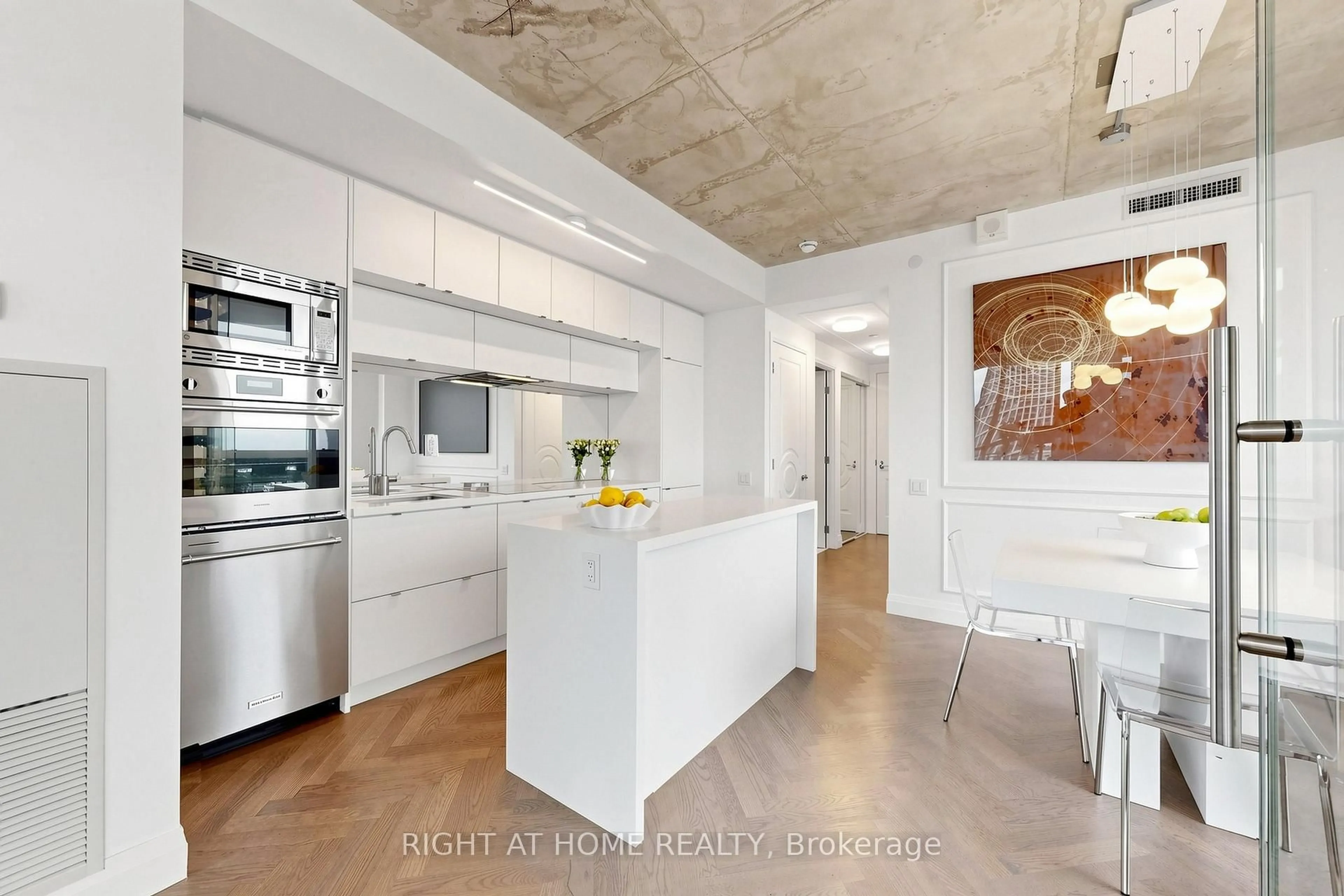 Open concept kitchen, unknown for 88 Blue Jays Way #2409, Toronto Ontario M5V 0L7