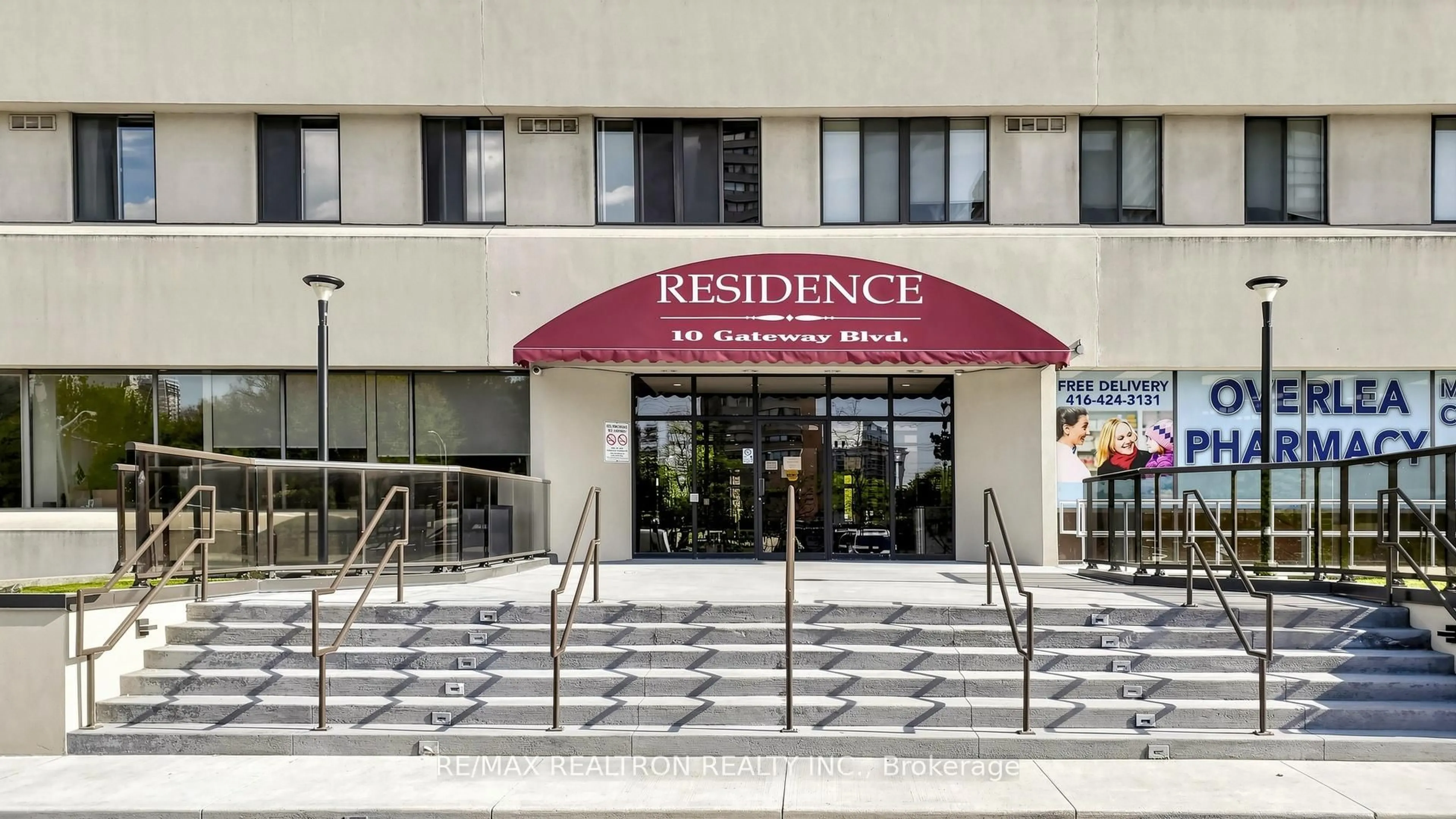 Lobby for 10 Gateway Blvd #616, Toronto Ontario M3C 3A1
