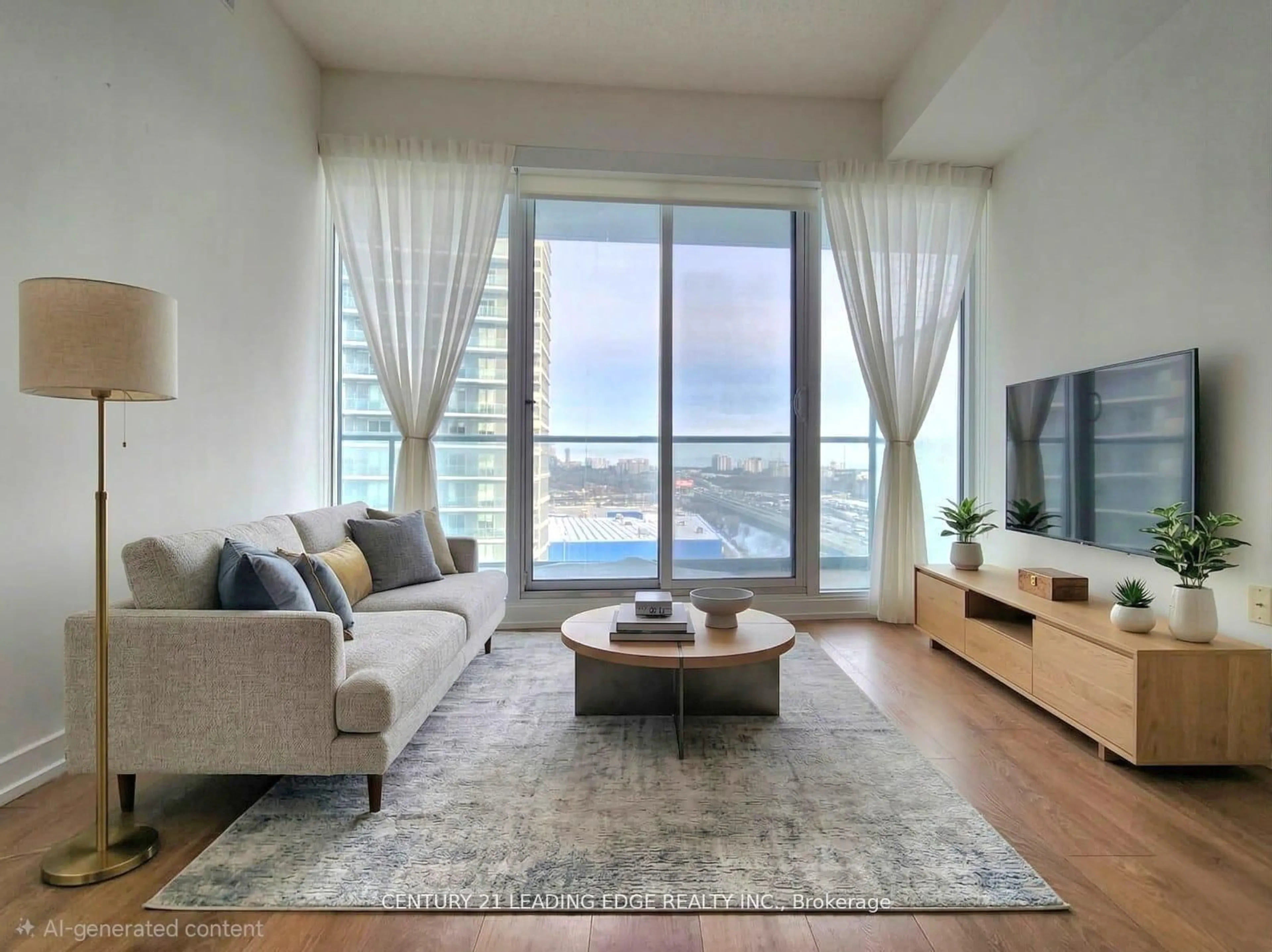 Living room with furniture, unknown for 115 Mcmahon Dr #709, Toronto Ontario M2K 0E3