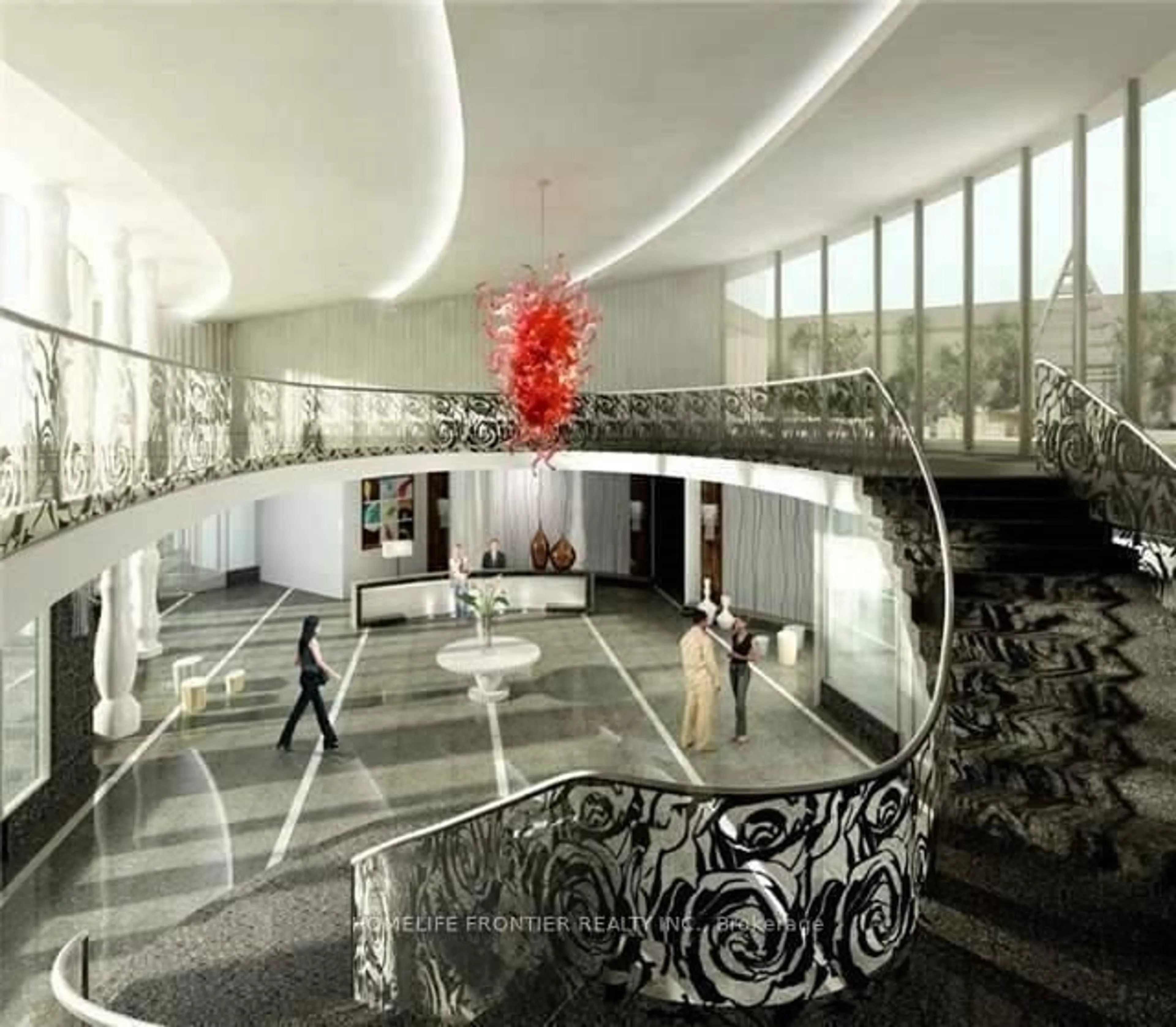 Indoor foyer for 5168 Yonge St #PH203, Toronto Ontario M2N 0G1