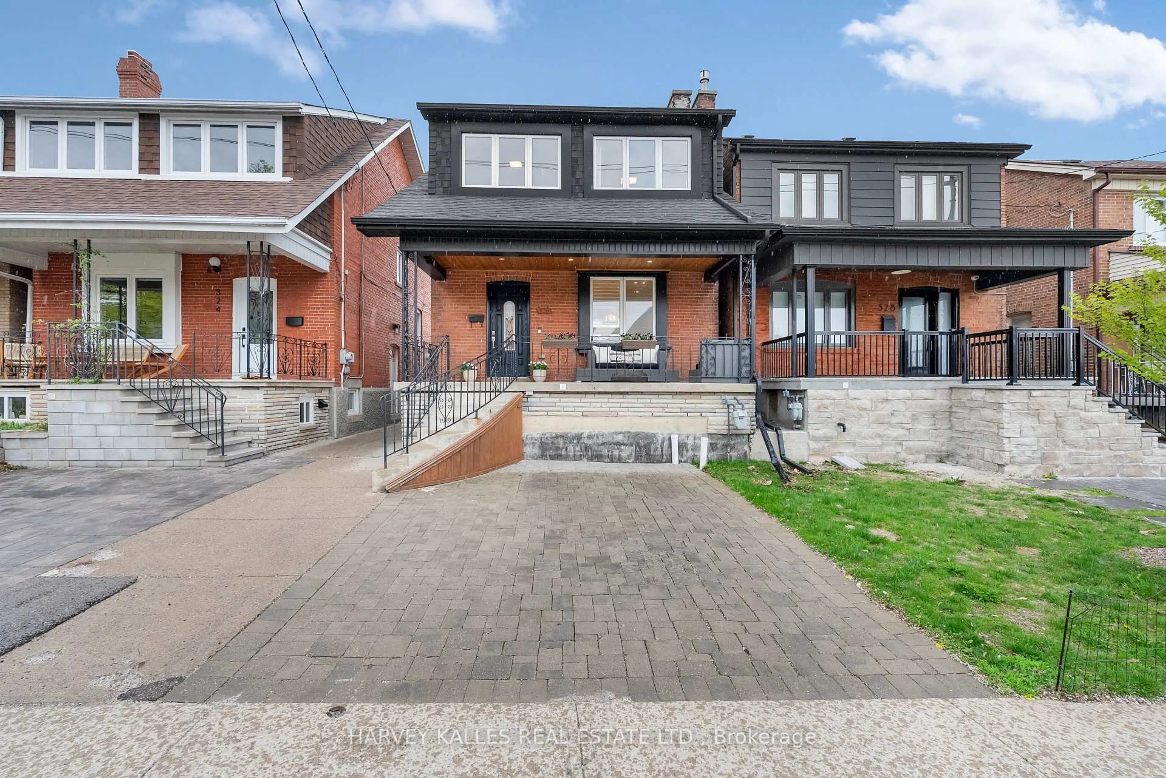 Home with brick exterior material, street for 326 Glenholme Ave, Toronto Ontario M6R 3E3