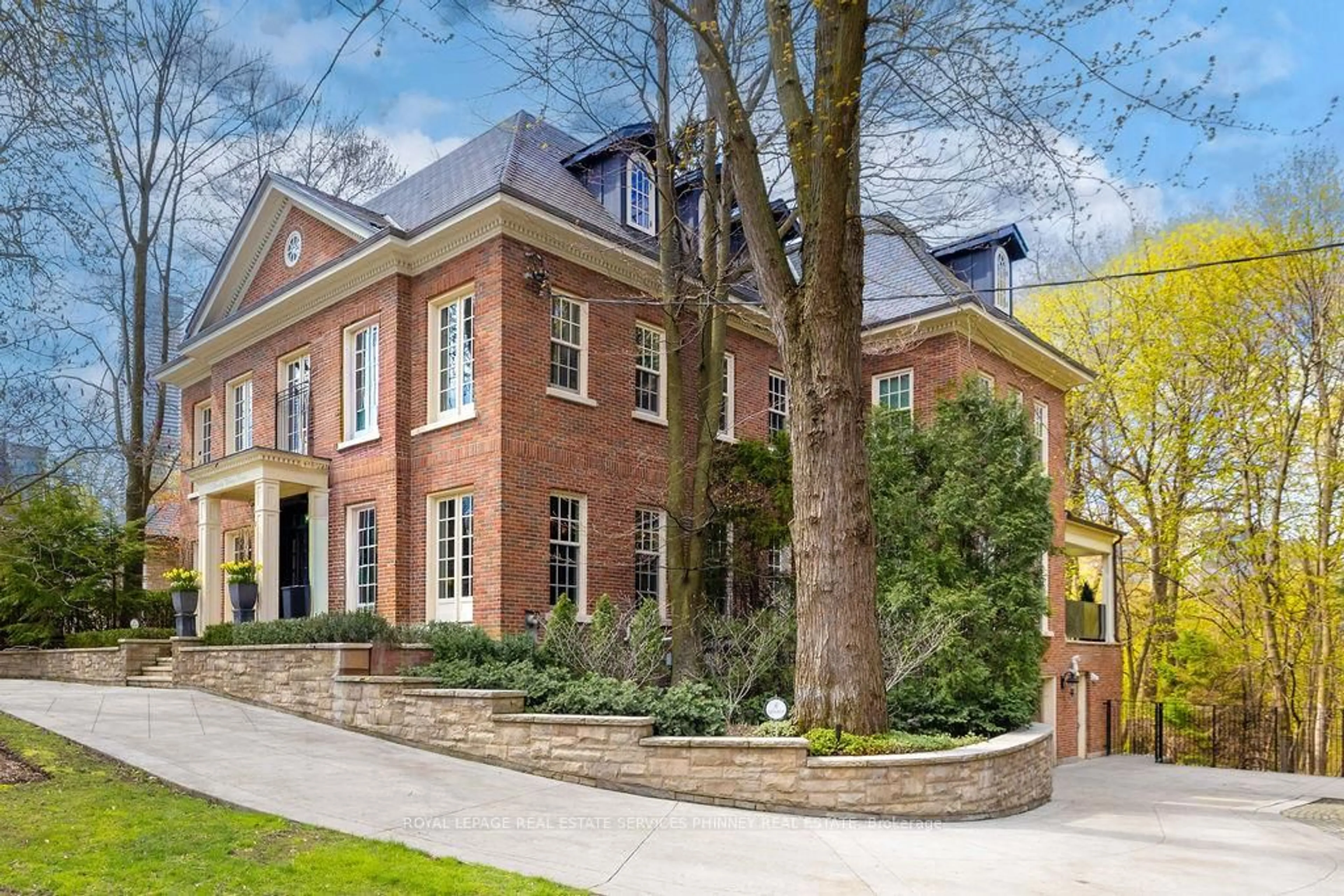 Home with brick exterior material, street for 20 Cluny Dr, Toronto Ontario M4W 2P7