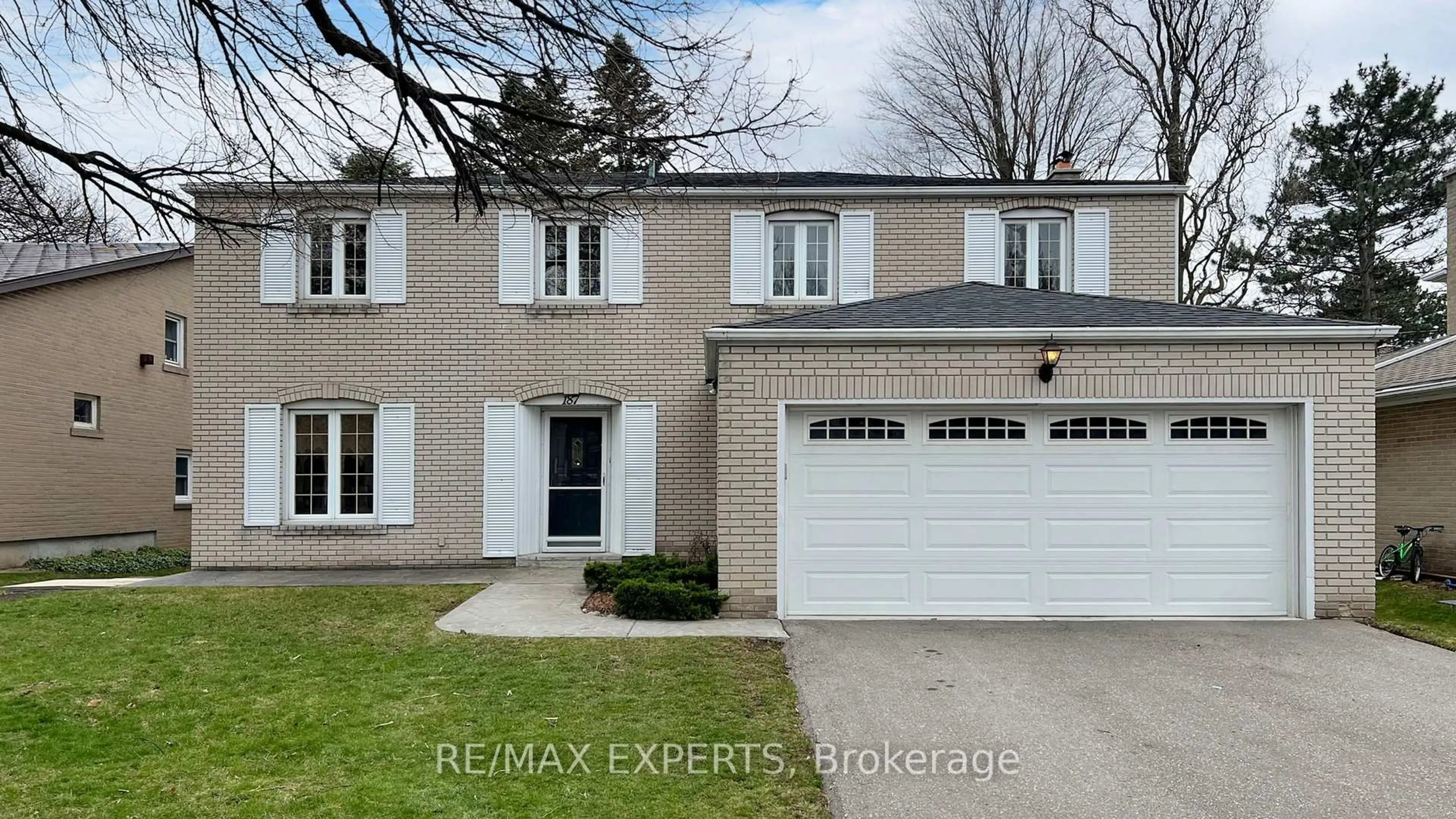 Home with brick exterior material, street for 187 Cassandra Blvd, Toronto Ontario M3A 1T4