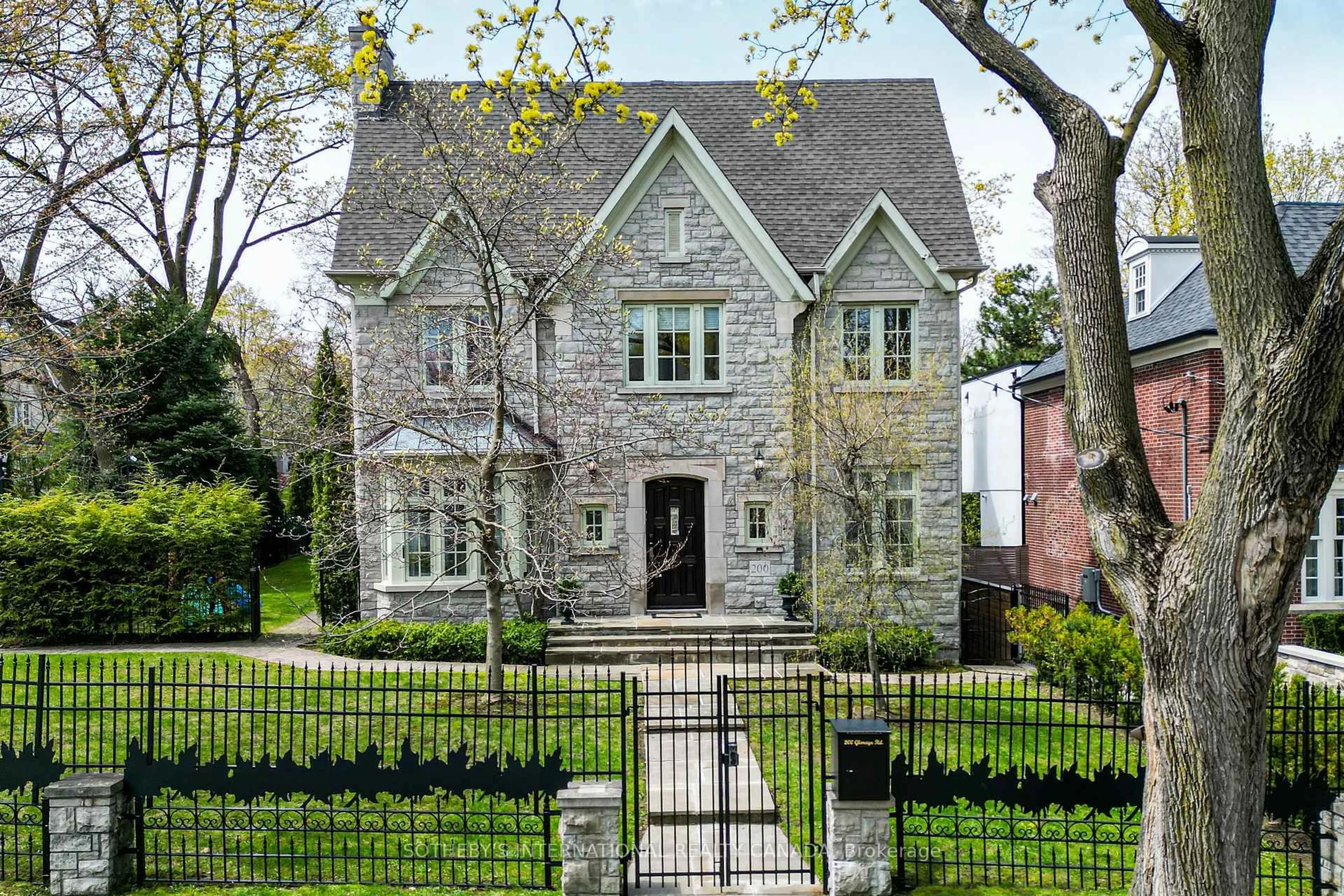 Home with brick exterior material, street for 200 Glenayr Rd, Toronto Ontario M5P 3C3