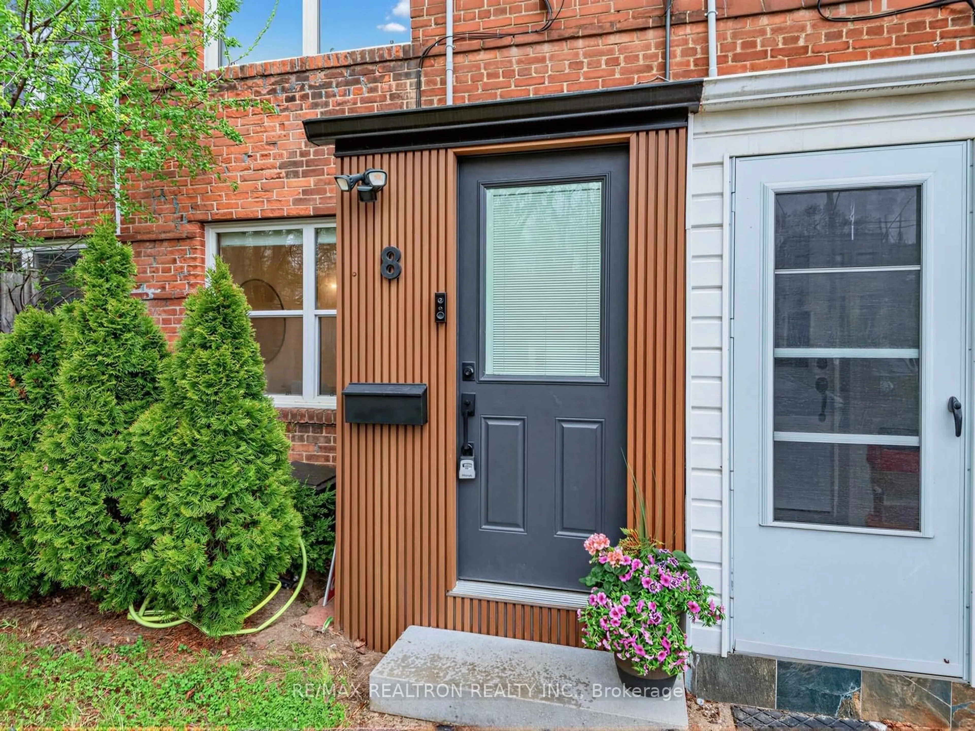 Home with brick exterior material, street for 8 Khedive Ave, Toronto Ontario M6A 2G2