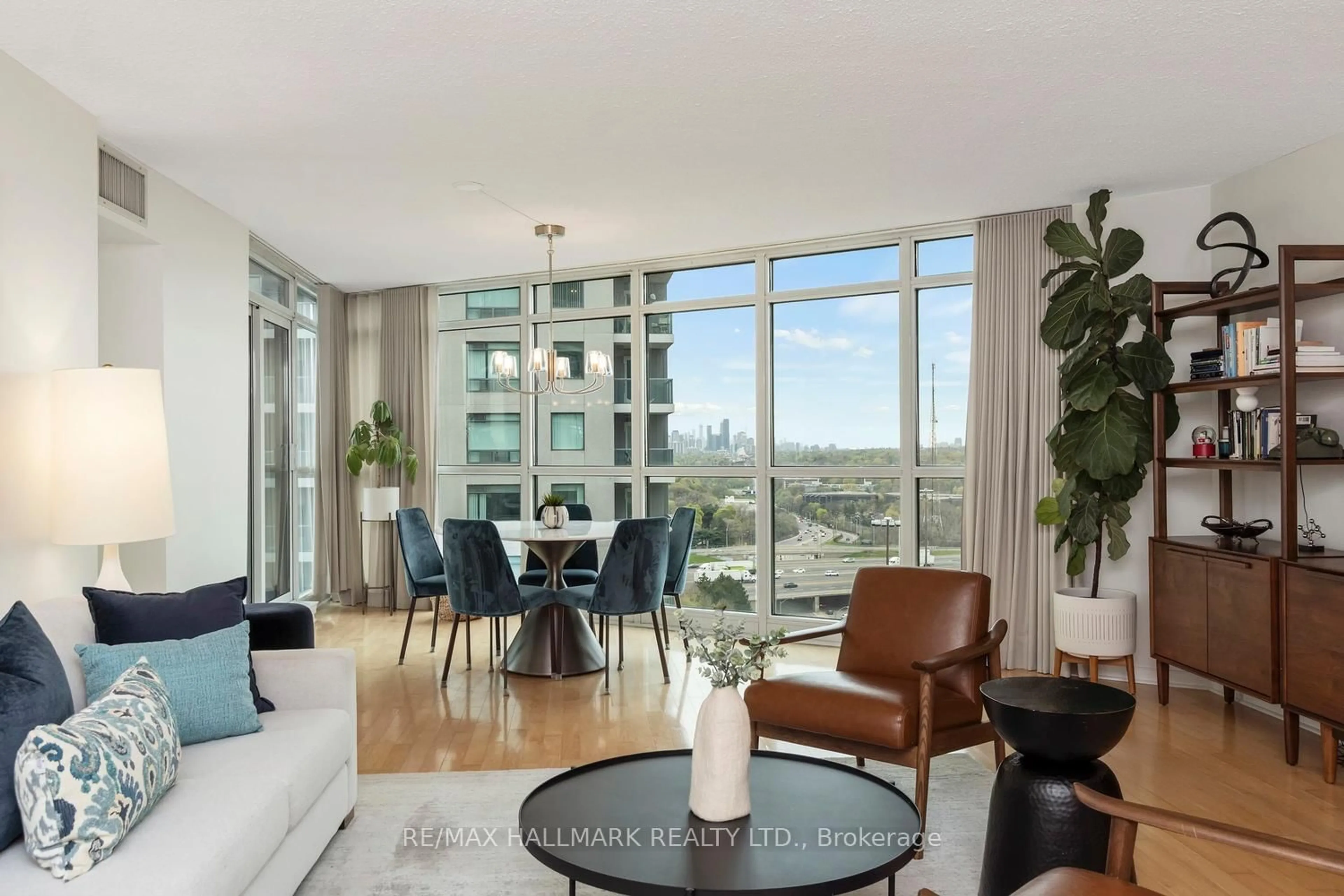 Living room with furniture, unknown for 28 Harrison Garden Blvd #1902, Toronto Ontario M2N 7B5