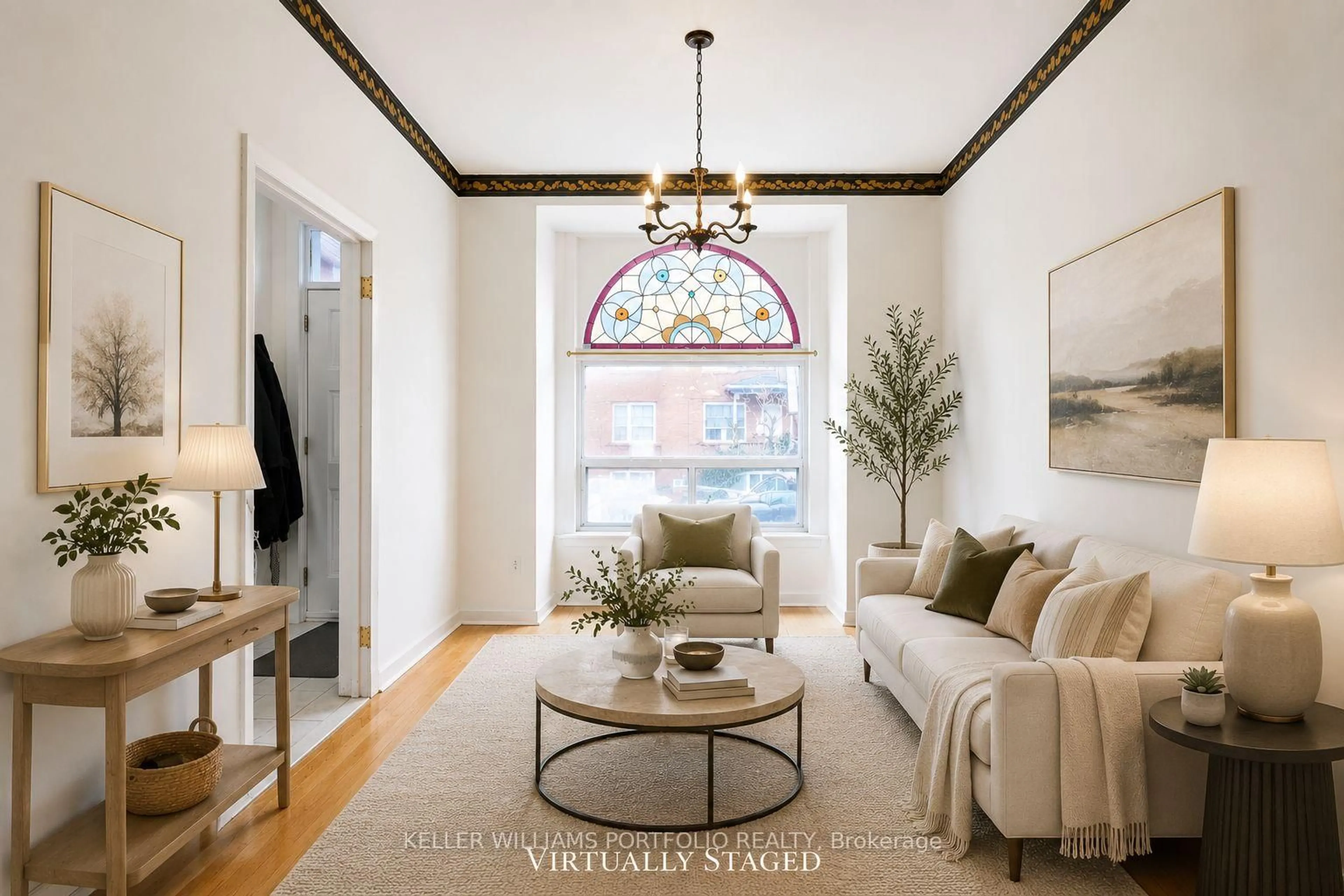 Living room with furniture, unknown for 277 Manning Ave, Toronto Ontario M6J 2K8