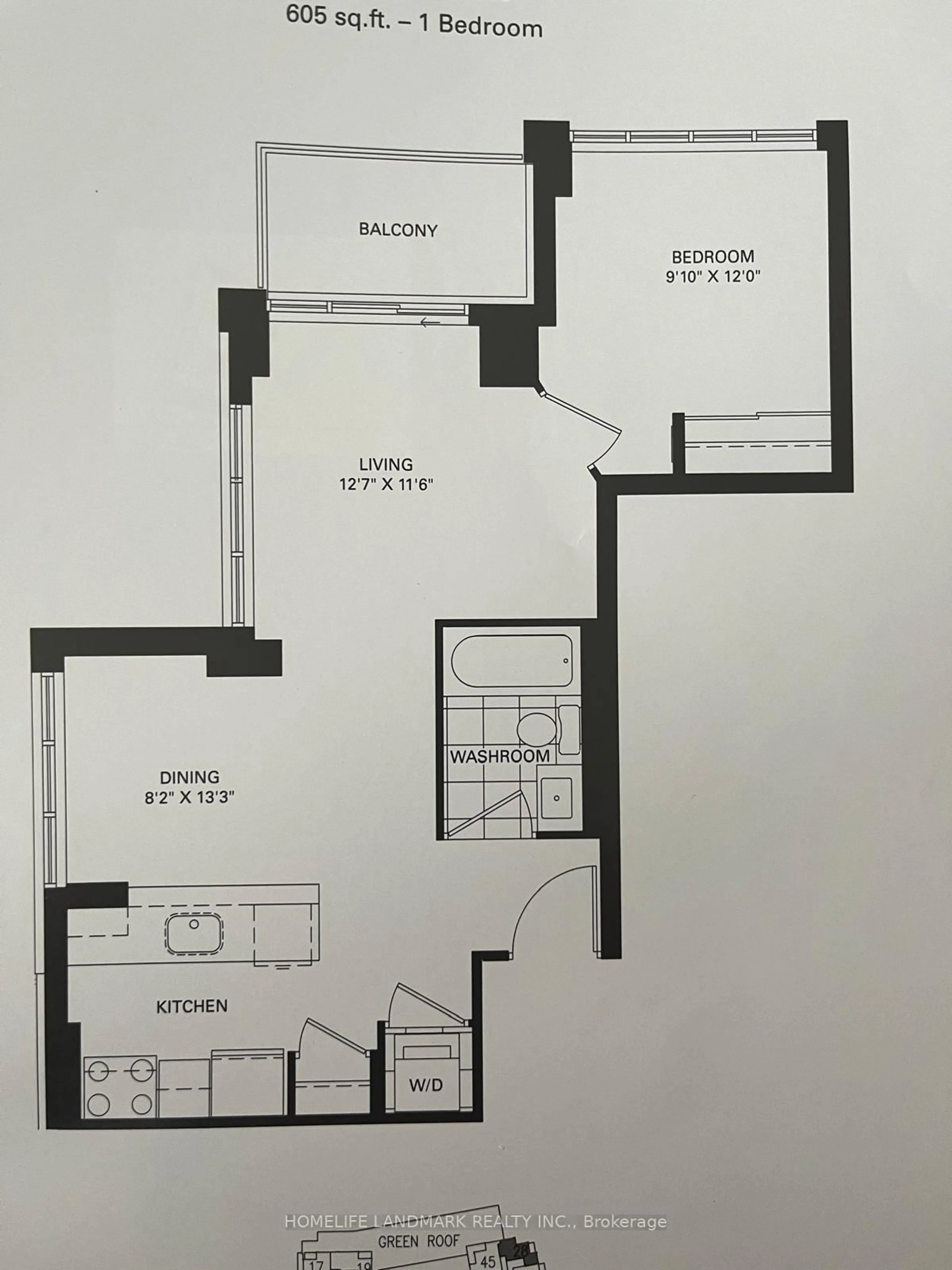 Floor plan for 38 Grand Magazine St #PH28, Toronto Ontario M5V 0E8